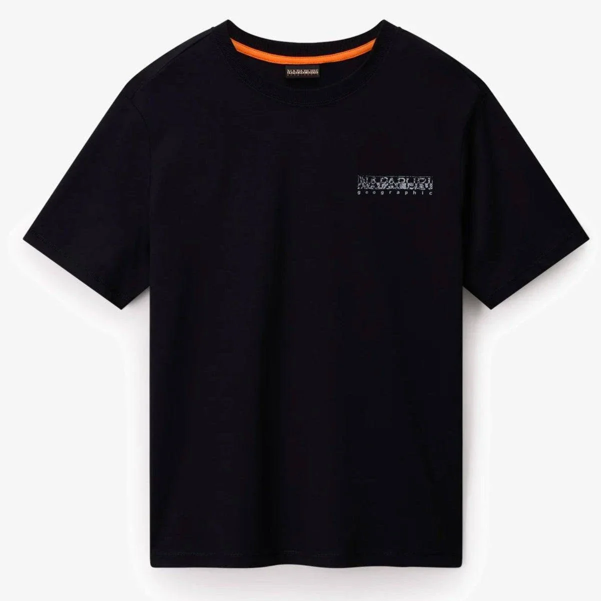 Napapijri Turrach Back Graphic T-Shirt Black Beauty