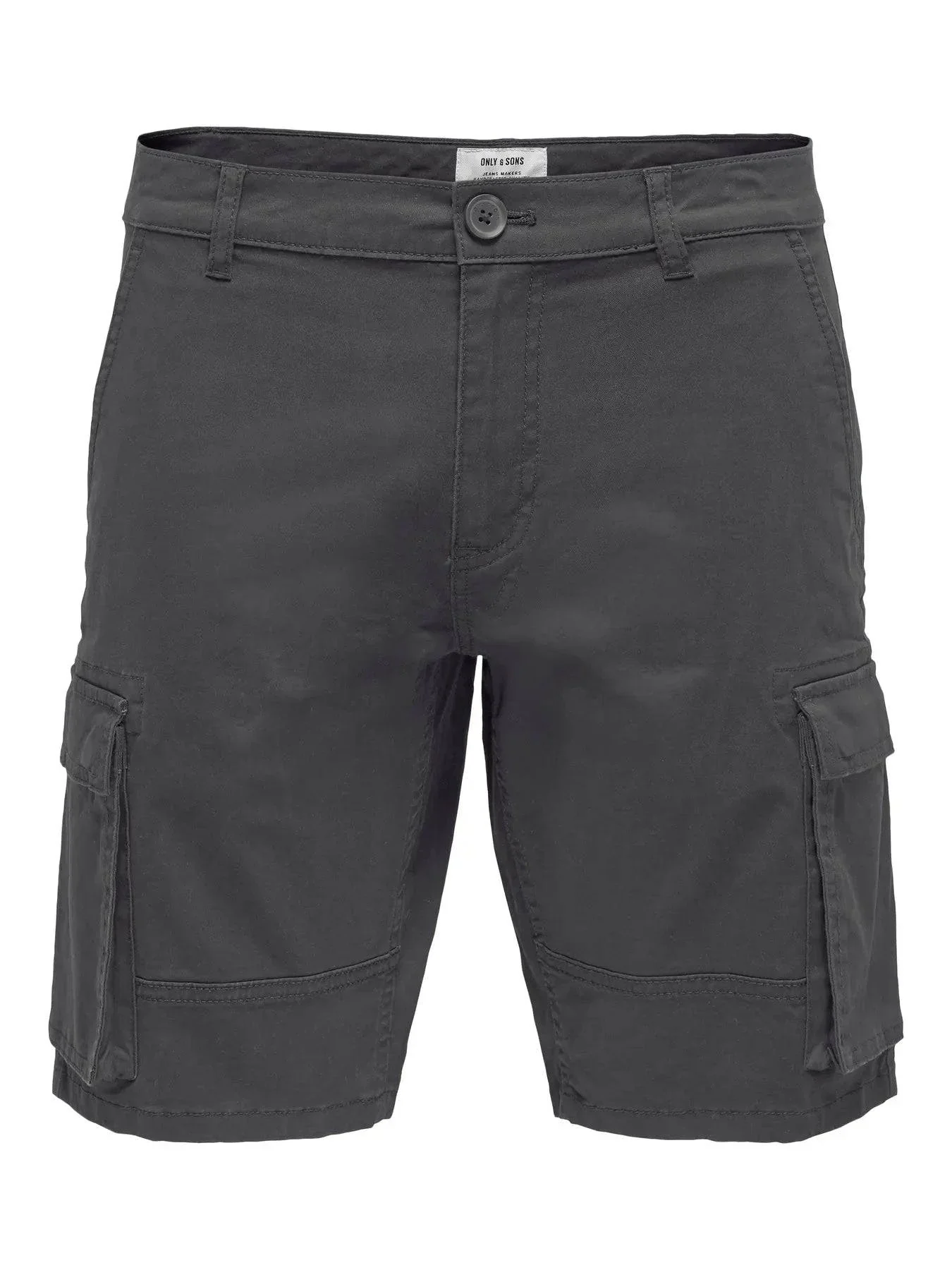 Only & Sons Cargo Shorts in Grey - Image 2