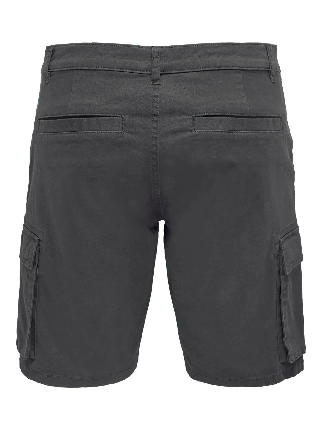 Only & Sons Cargo Shorts in Grey - Image 3
