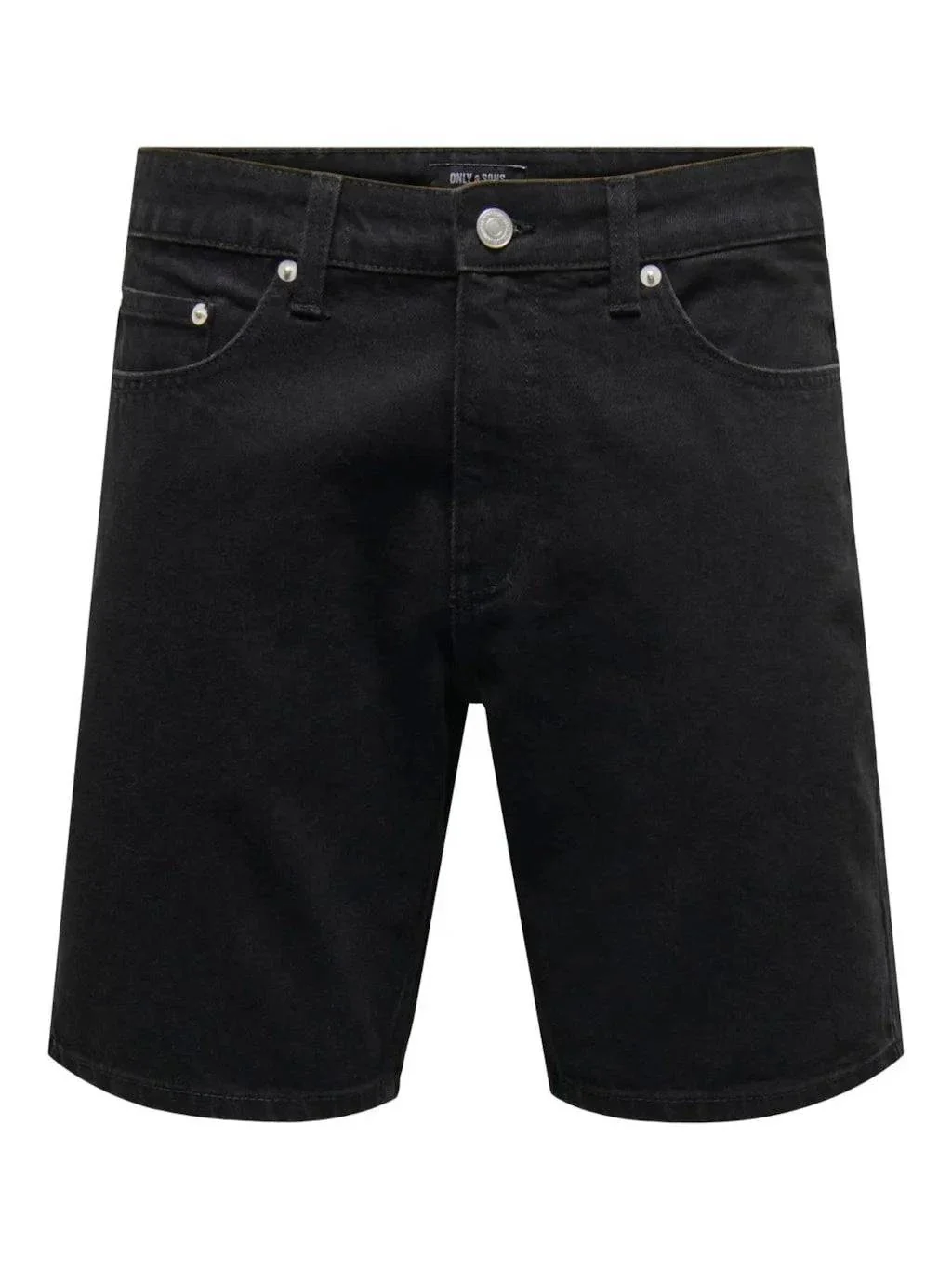 Only & Sons Denim Shorts Black