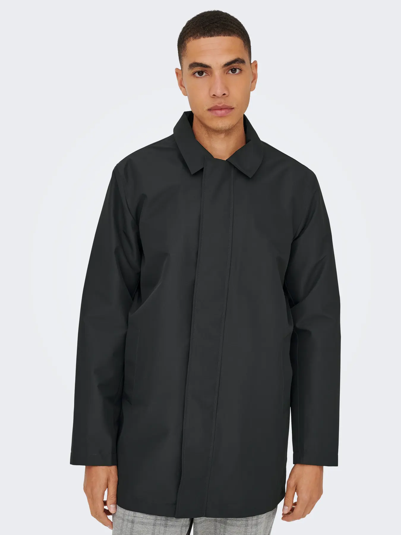 Only & Sons Mac in Black - Image 3