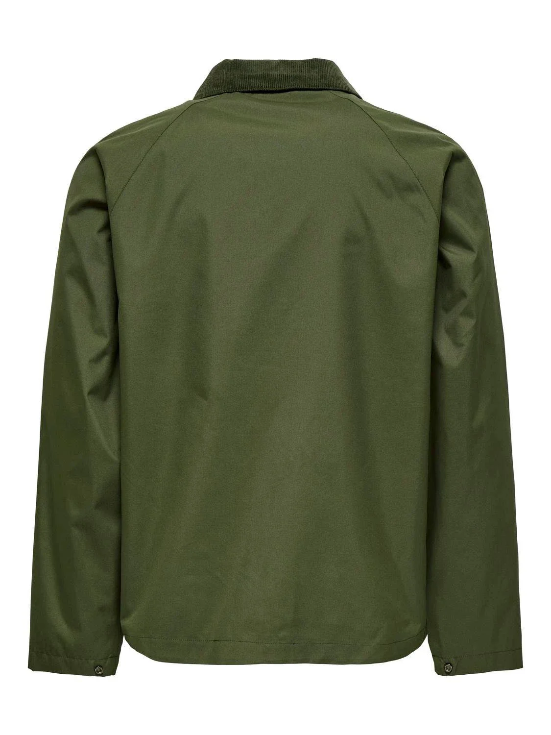 Only & Sons Onskosmo Life Jacket in Olive Green - Image 2