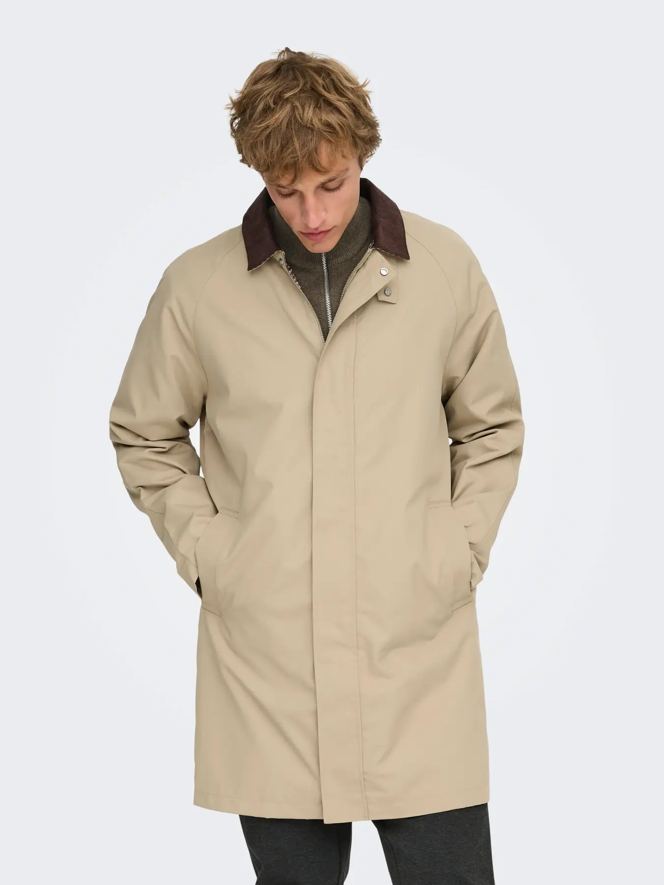 Only & Sons Onskosmo Life Long Jacket Beige - Image 2