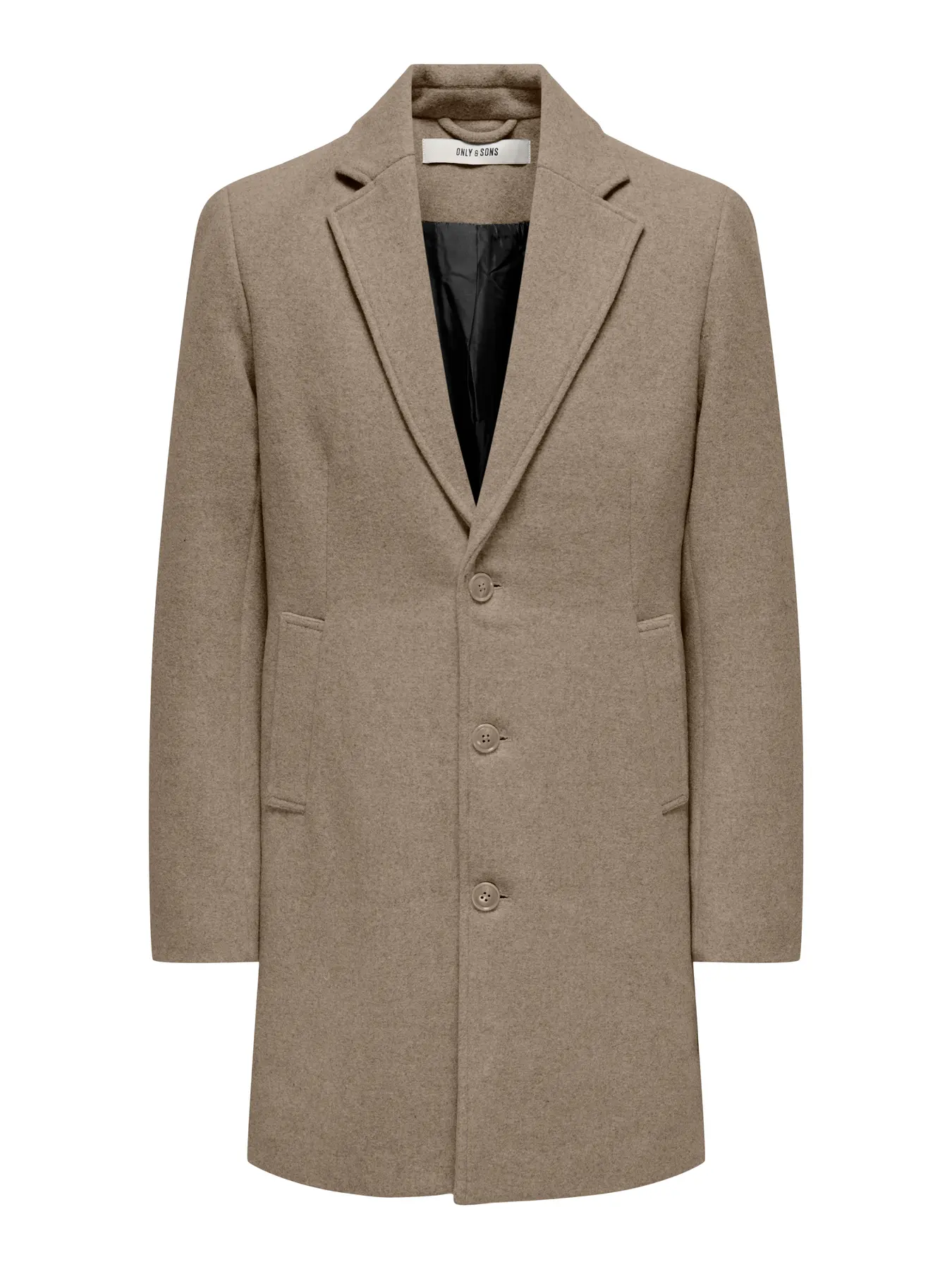 Only & Sons Onsmatthew Coat Timber Wolf Melange