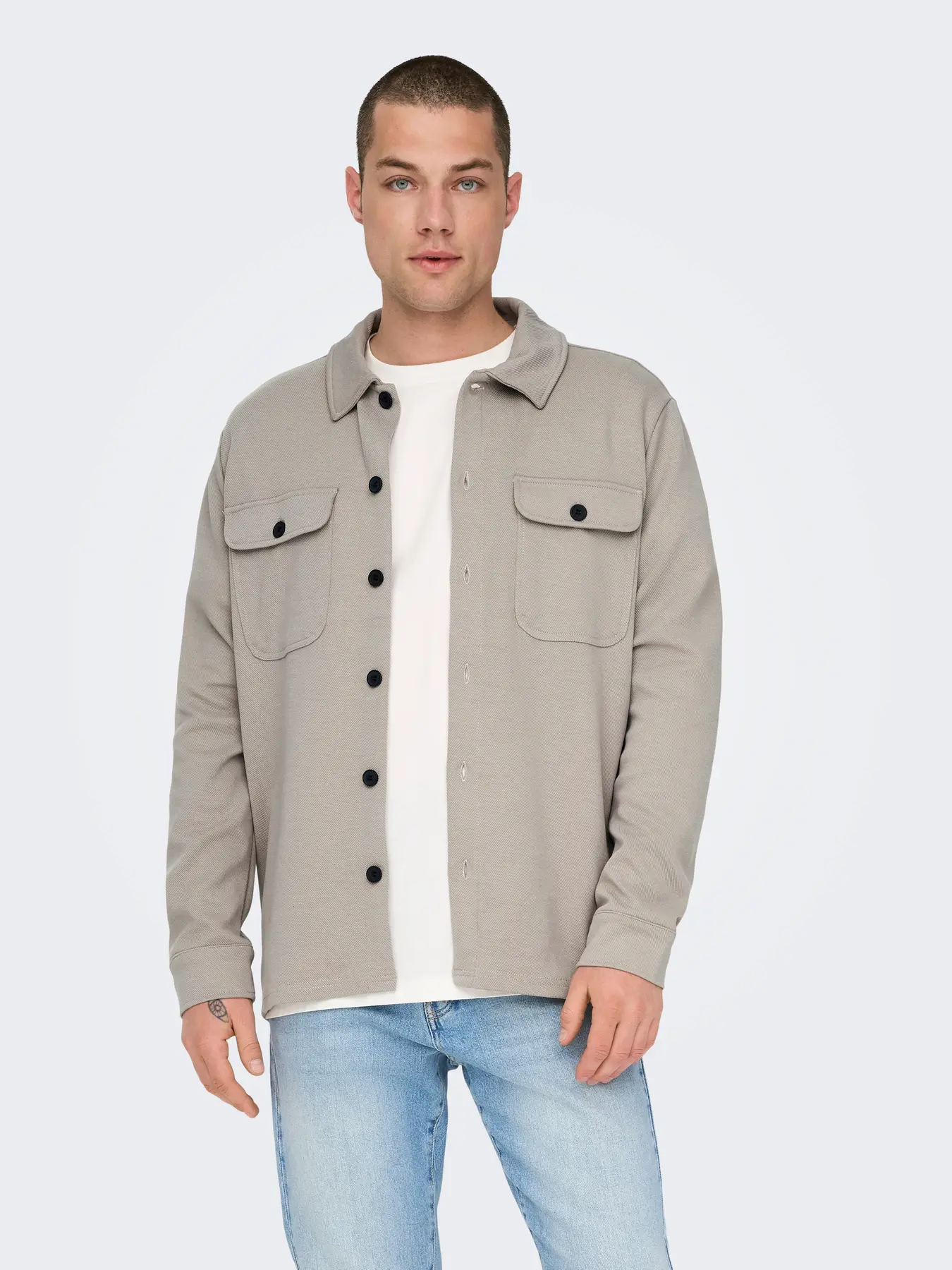 Only & Sons Onsnewkodyl Overshirt Sweat - Image 2
