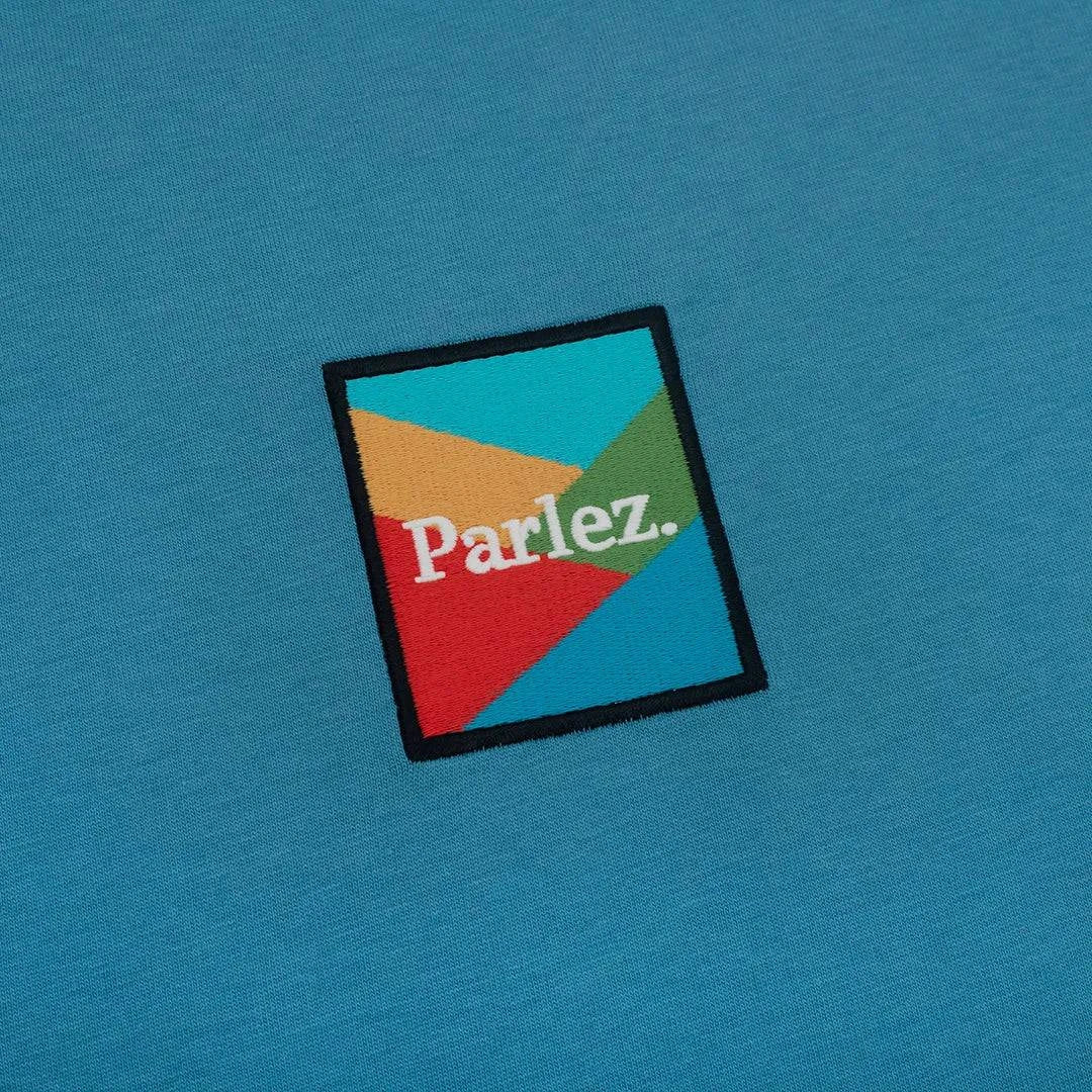 Parlez Boscaobel T-Shirt In Dusty Blue - Image 3
