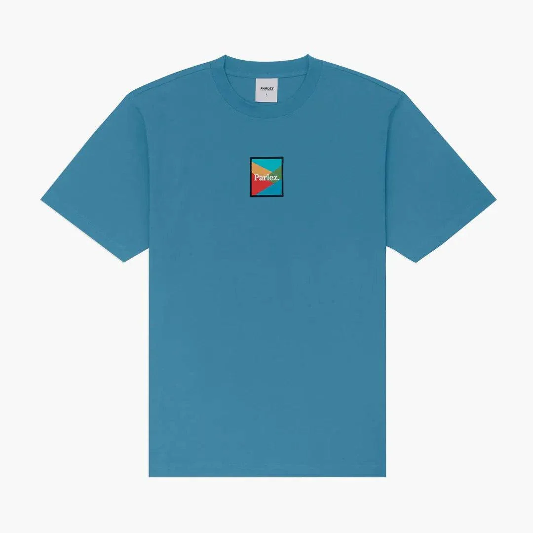 Parlez Boscaobel T-Shirt In Dusty Blue - Image 5