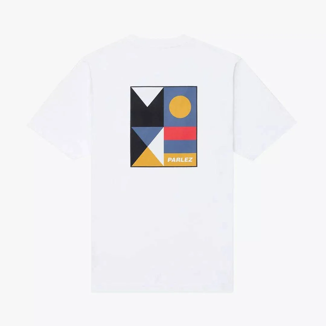 Parlez Brandons T-Shirt In White - Image 3