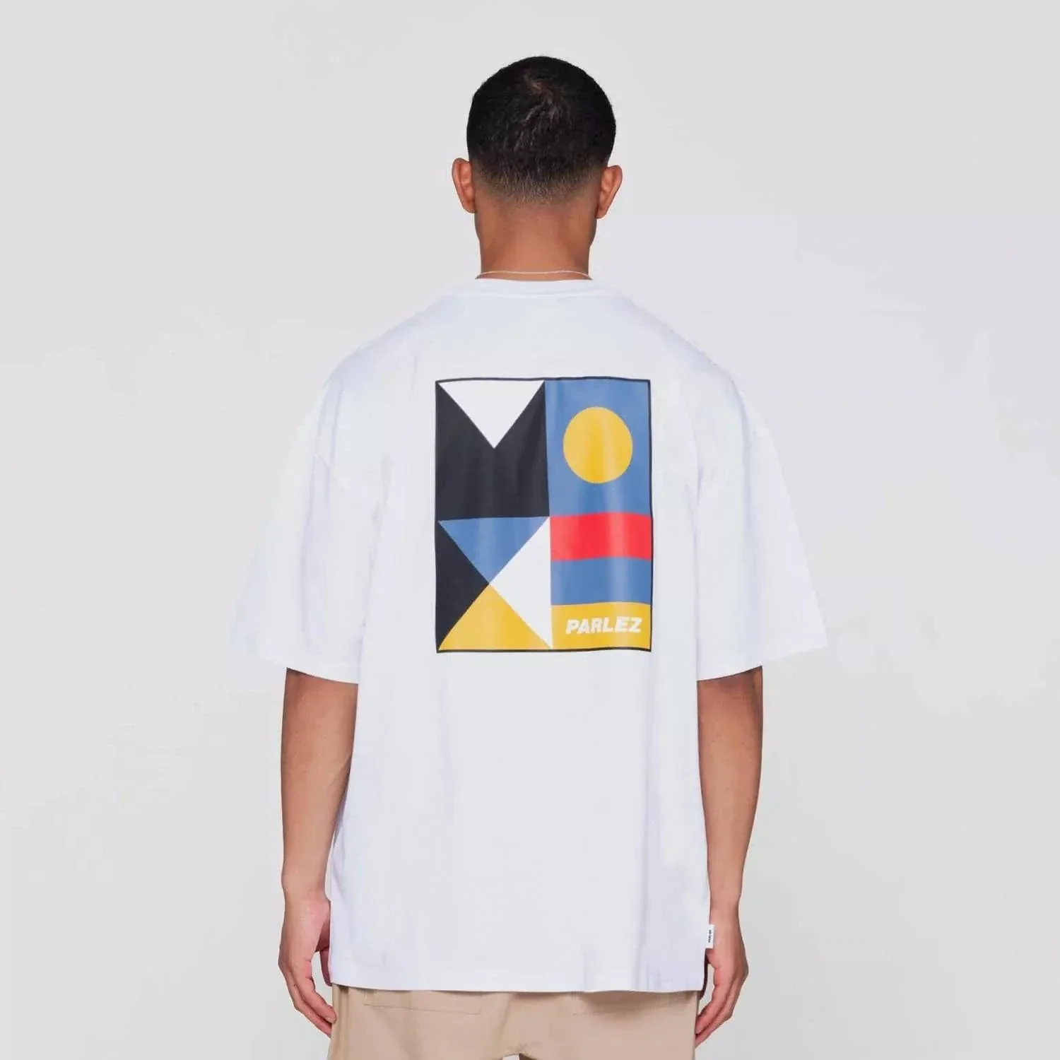 Parlez Brandons T-Shirt In White - Image 5