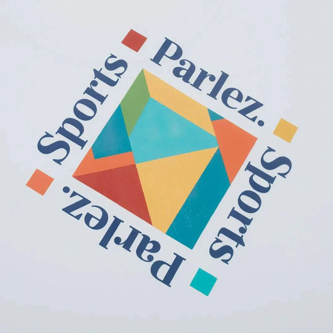 Parlez Chukka T-Shirt In White - Image 4