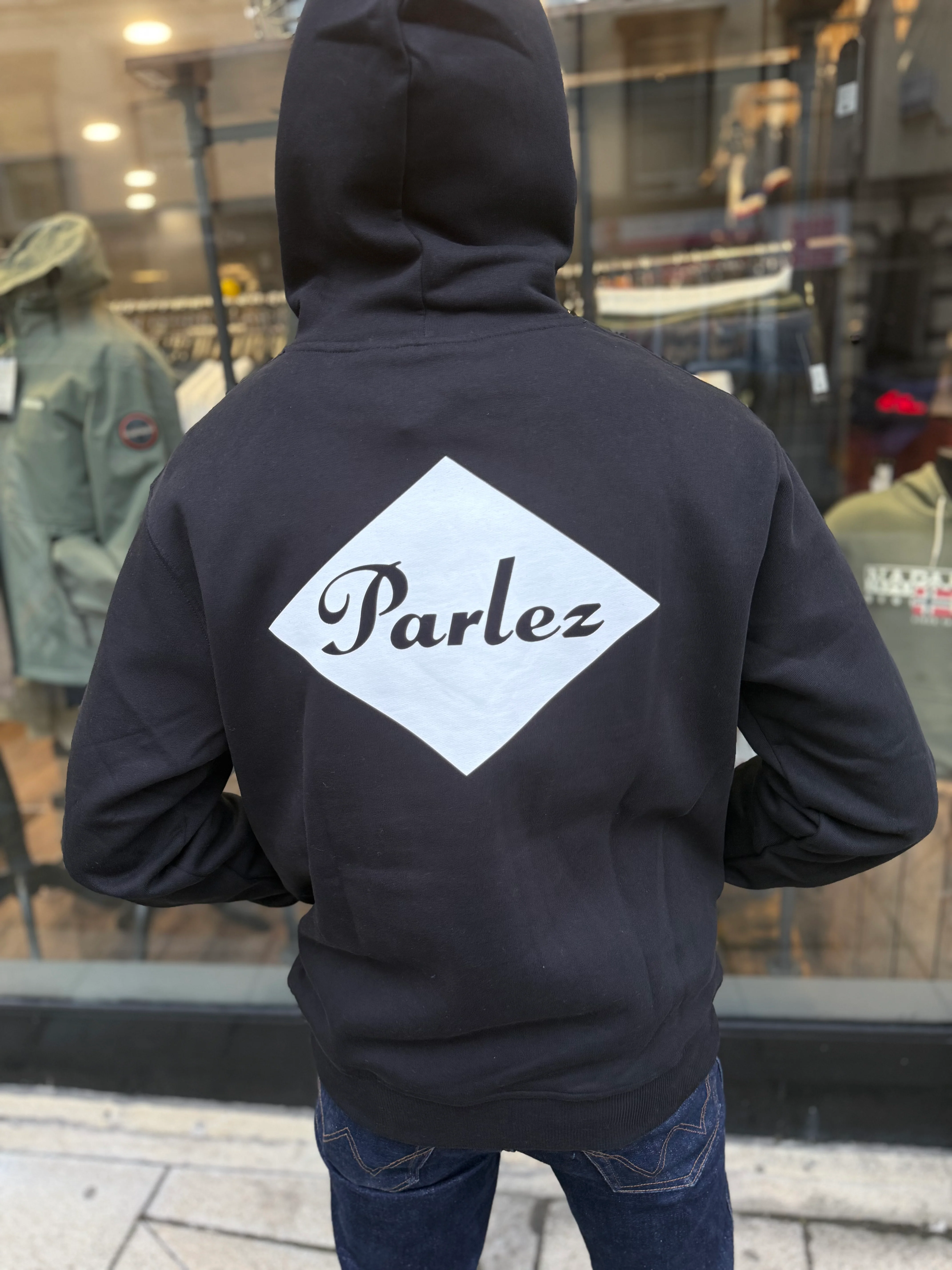 Parlez Focus Hoodie Black - Image 2