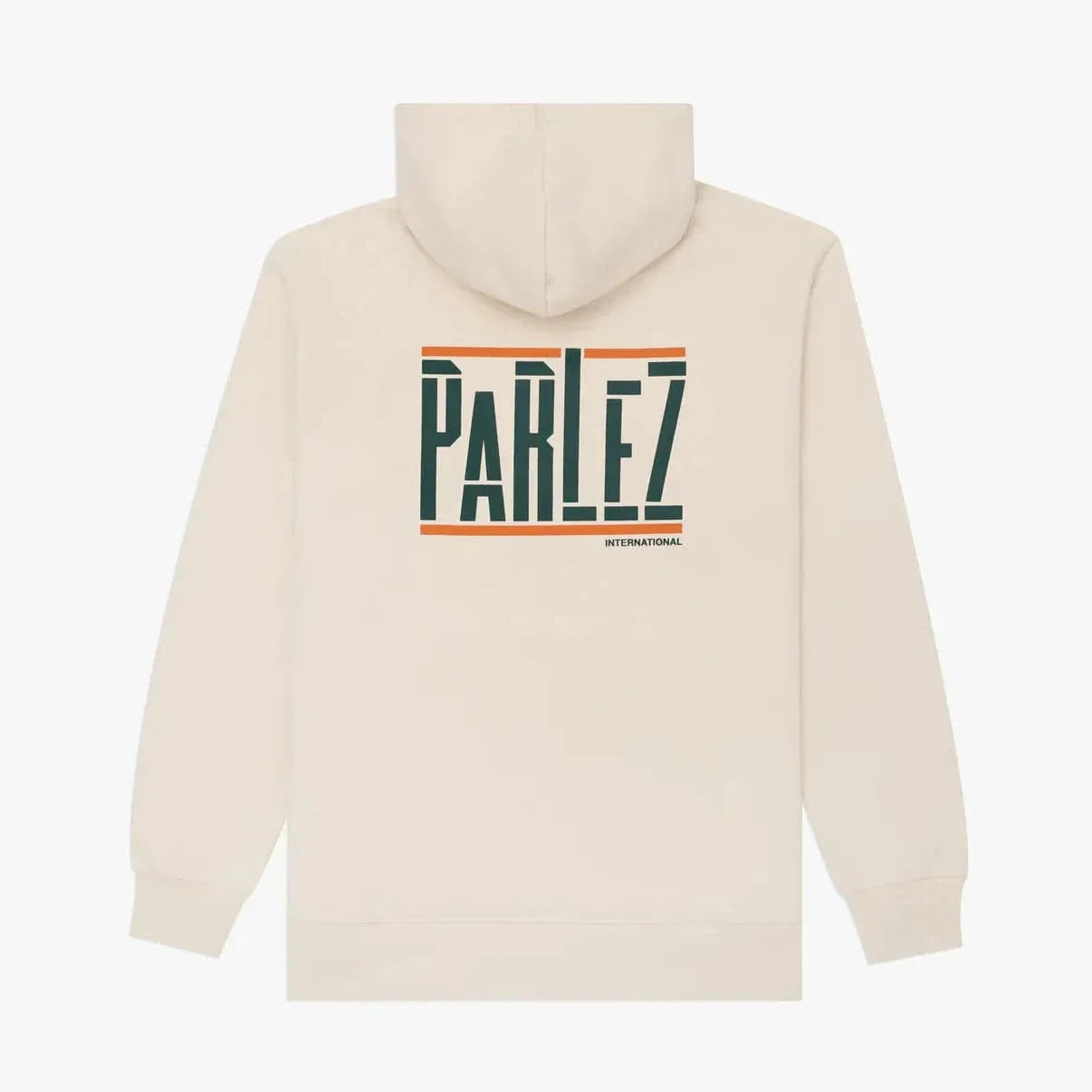 Parlez Layman Hoodie In Ecru - Image 3