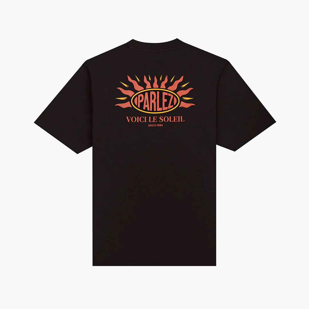 Parlez Soleil T-Shirt Black - Image 2