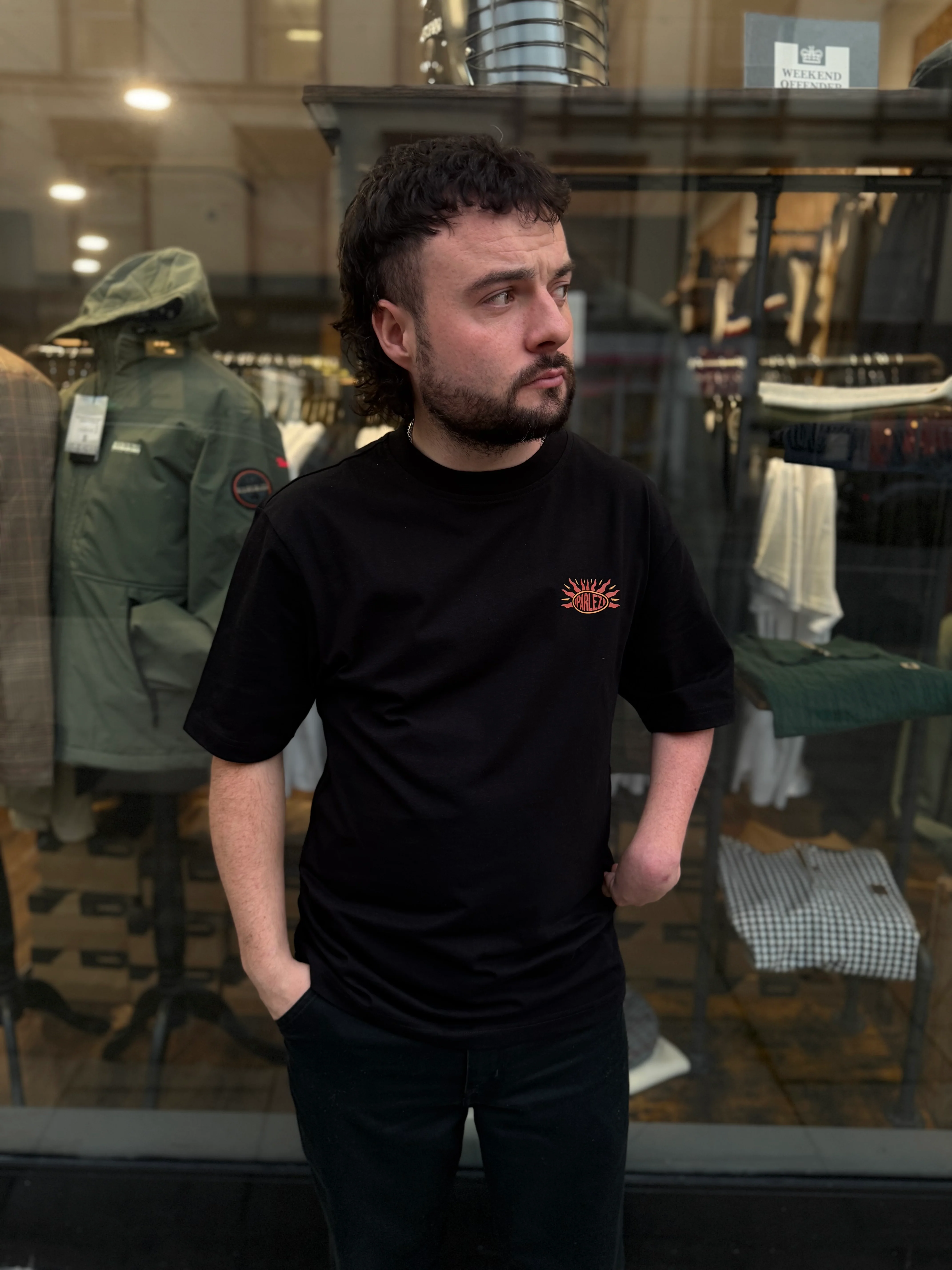 Parlez Soleil T-Shirt Black - Image 3