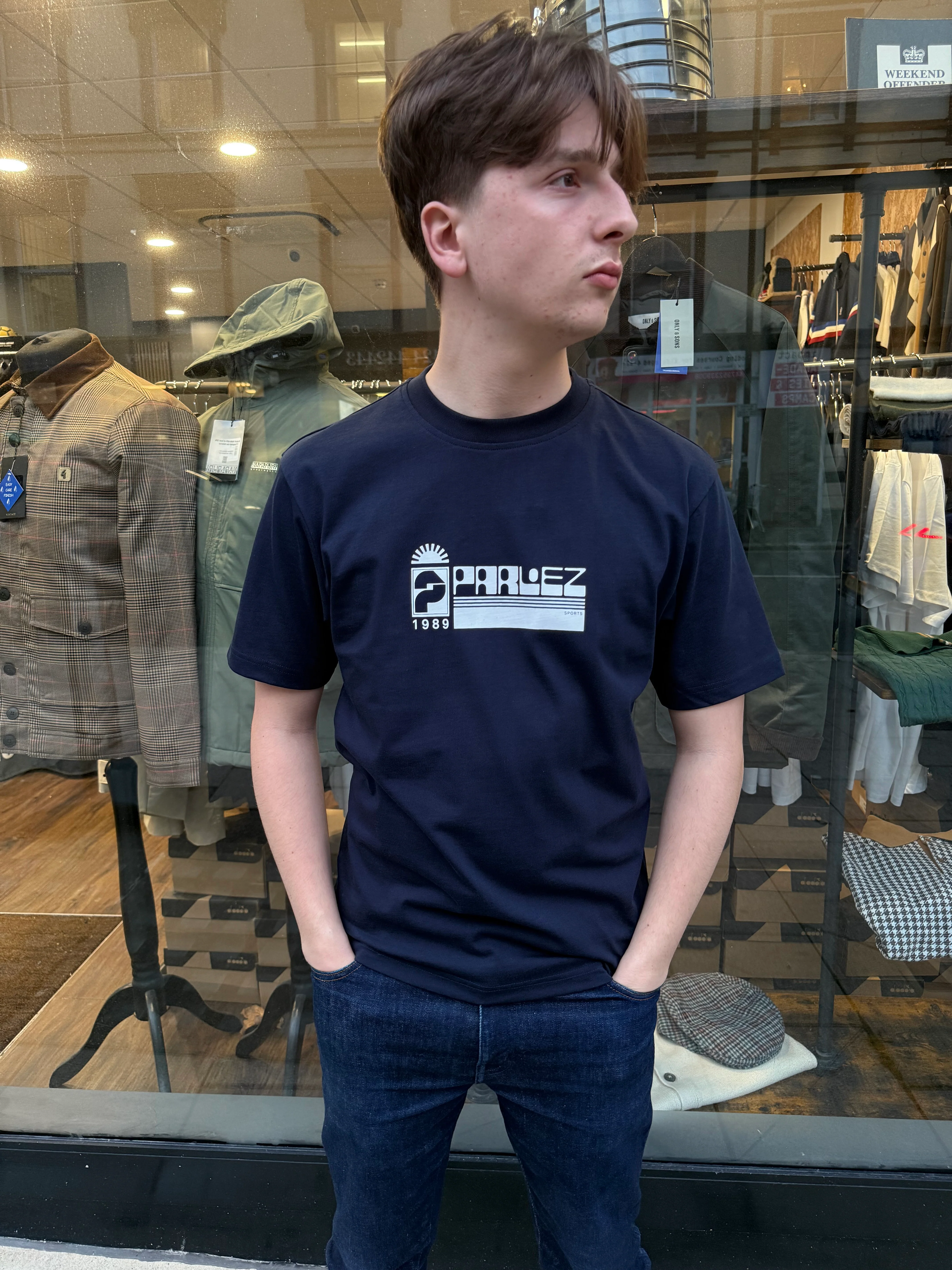 Parlez Syra T-Shirt Midnight - Image 3
