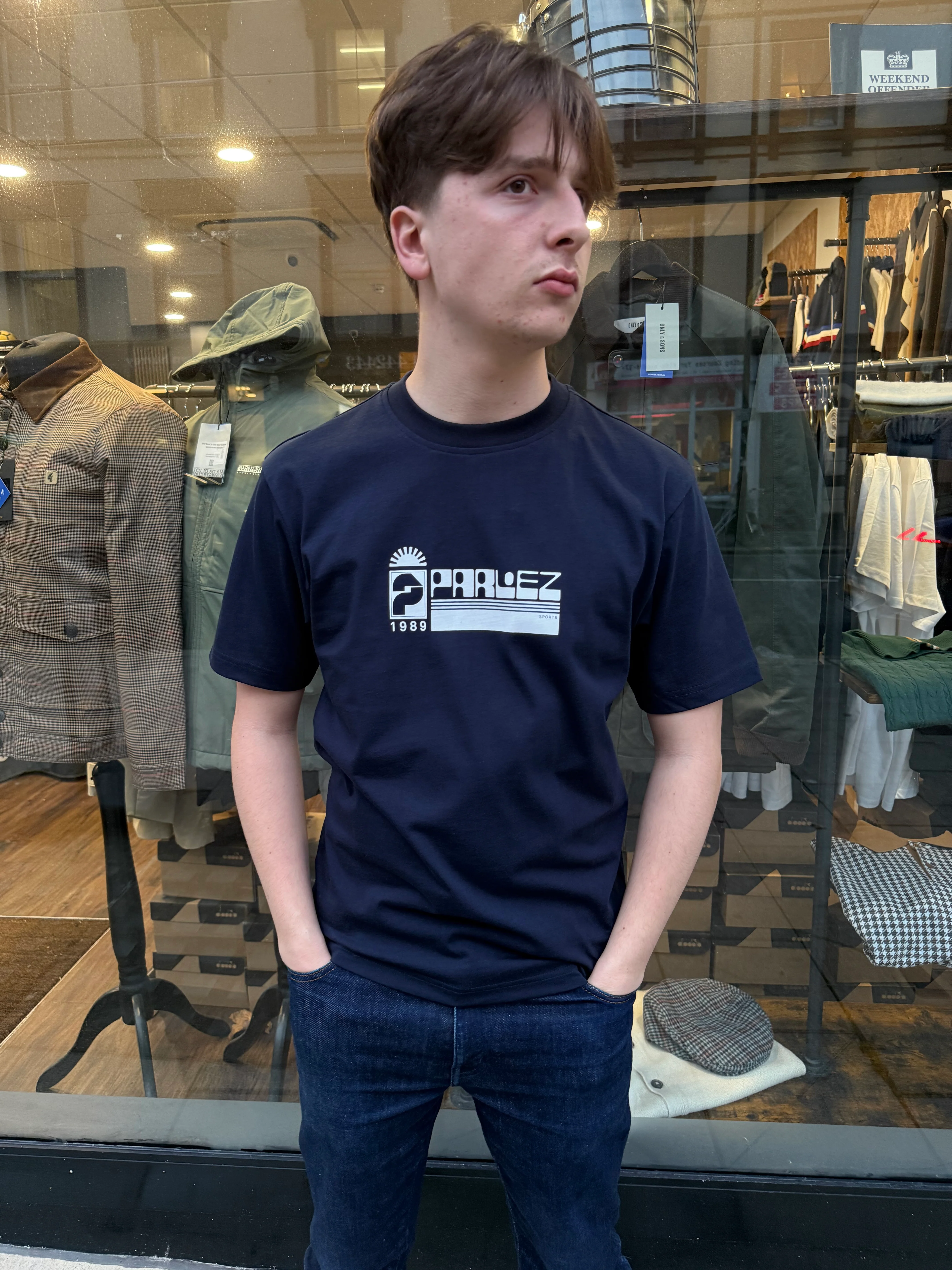 Parlez Syra T-Shirt Midnight - Image 4