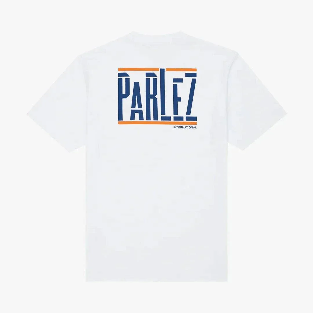 Parlez Waller T-Shirt In White - Image 3