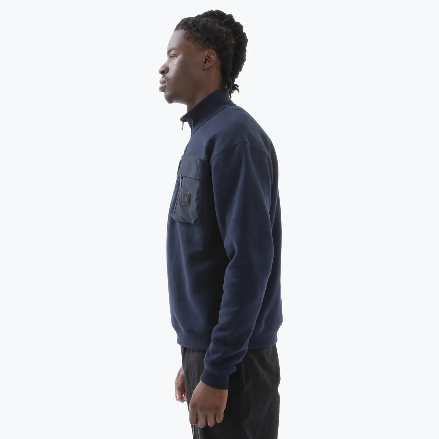 Peaceful Hooligan Altman Sweatshirt Navy - Image 4