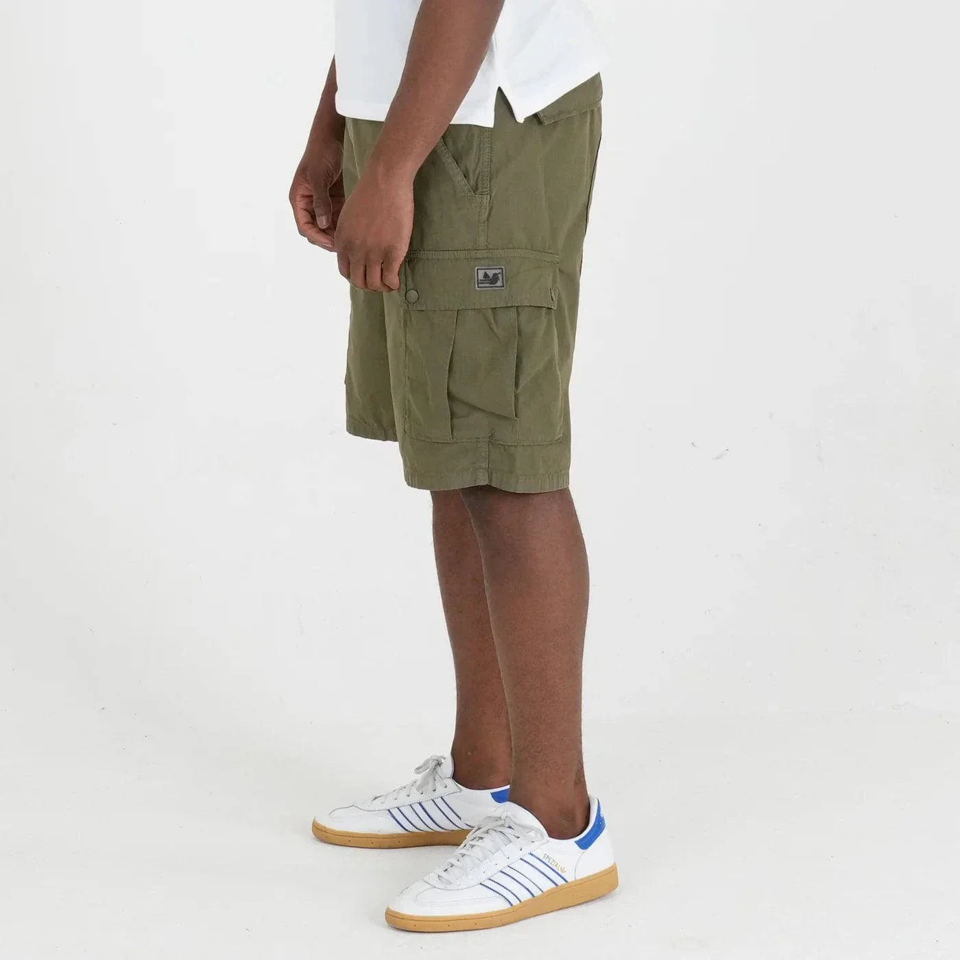 Peaceful Hooligan Container Shorts Khaki - Image 3