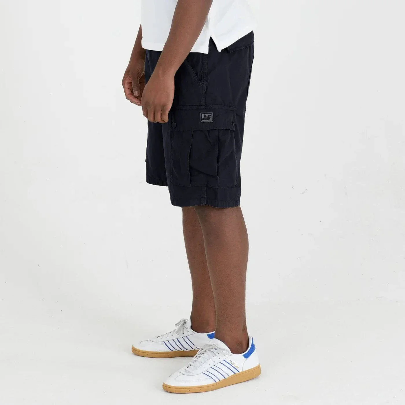 Peaceful Hooligan Container Shorts Navy - Image 3