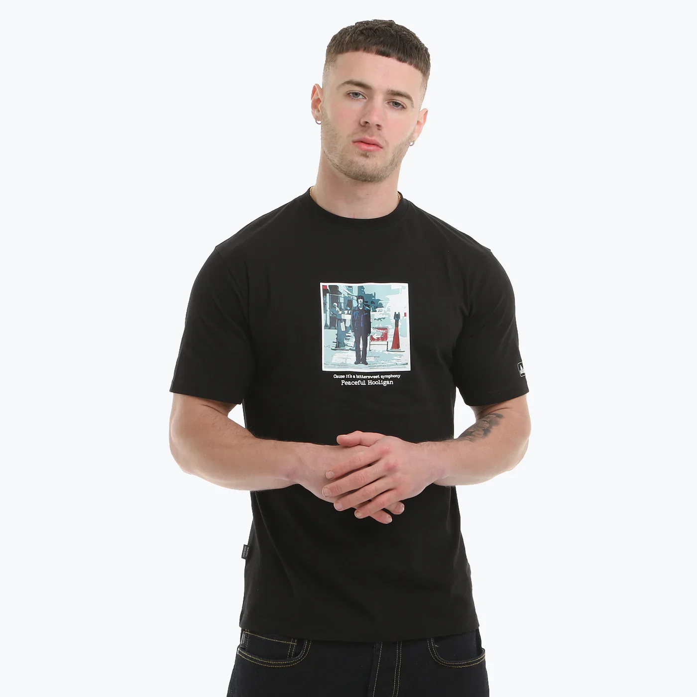 Peaceful Hooligan Symphony T-Shirt Black