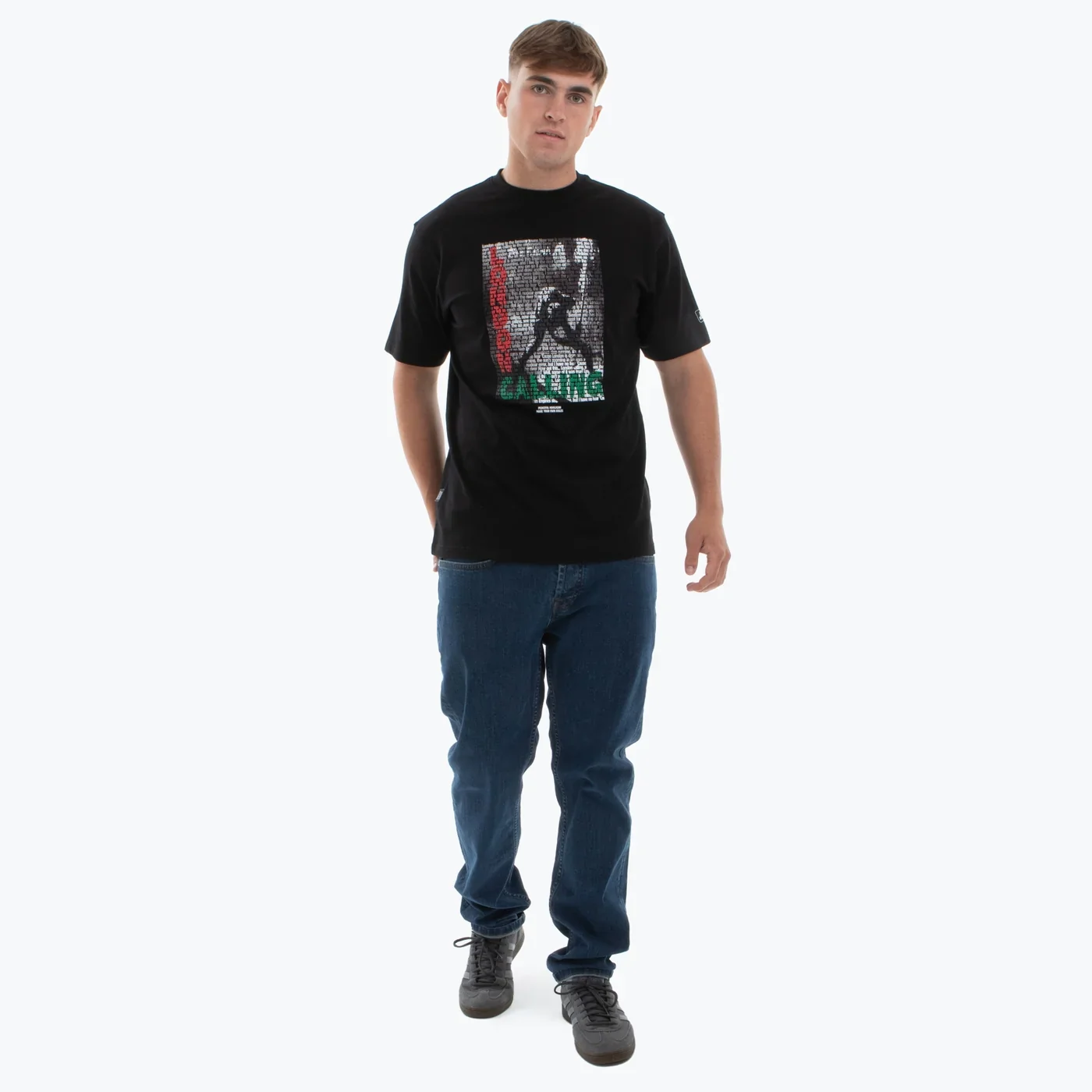 Peaceful Hooligan The Clash T-Shirt Black - Image 3
