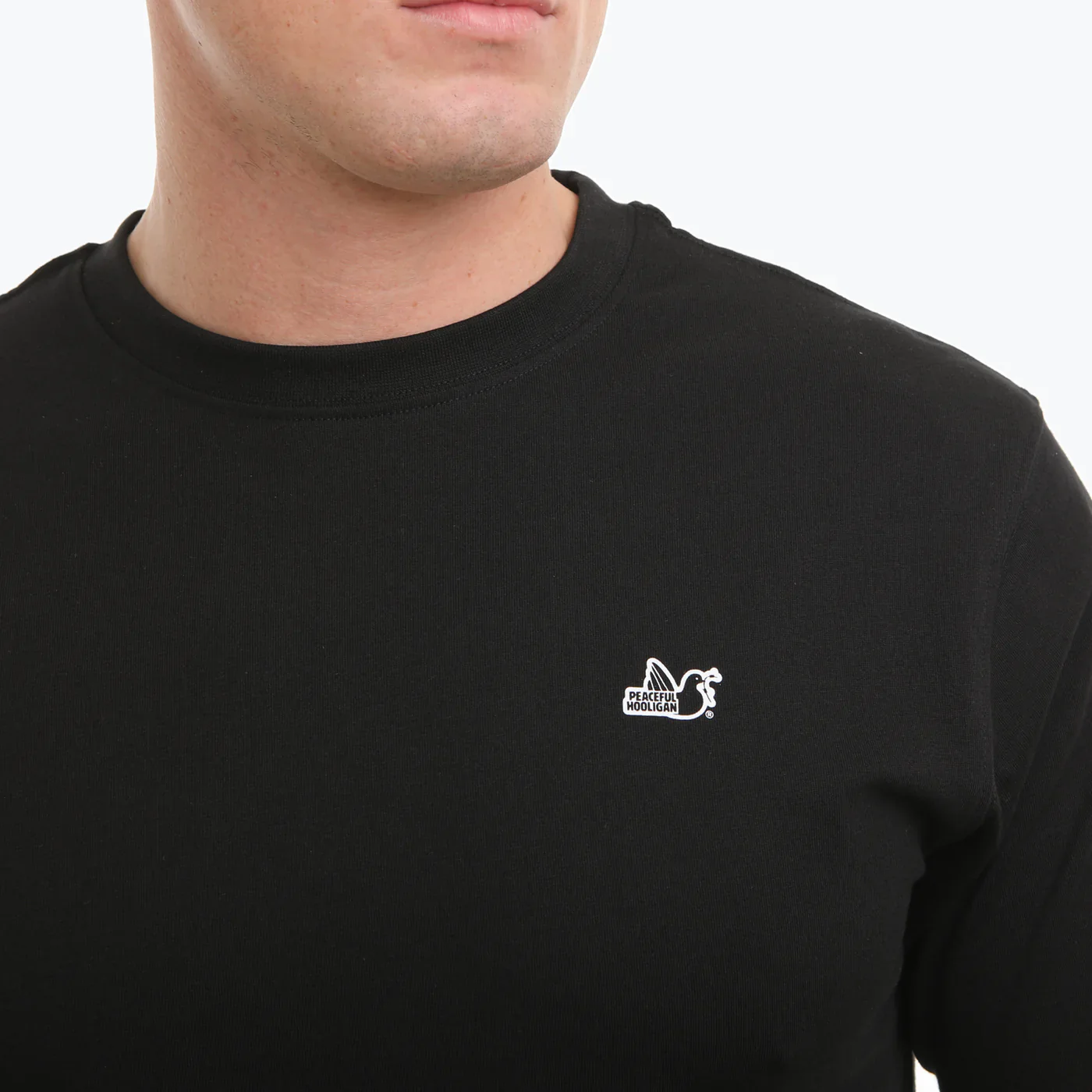 Peaceful Hooligan Trainspotters T-Shirt Black - Image 2