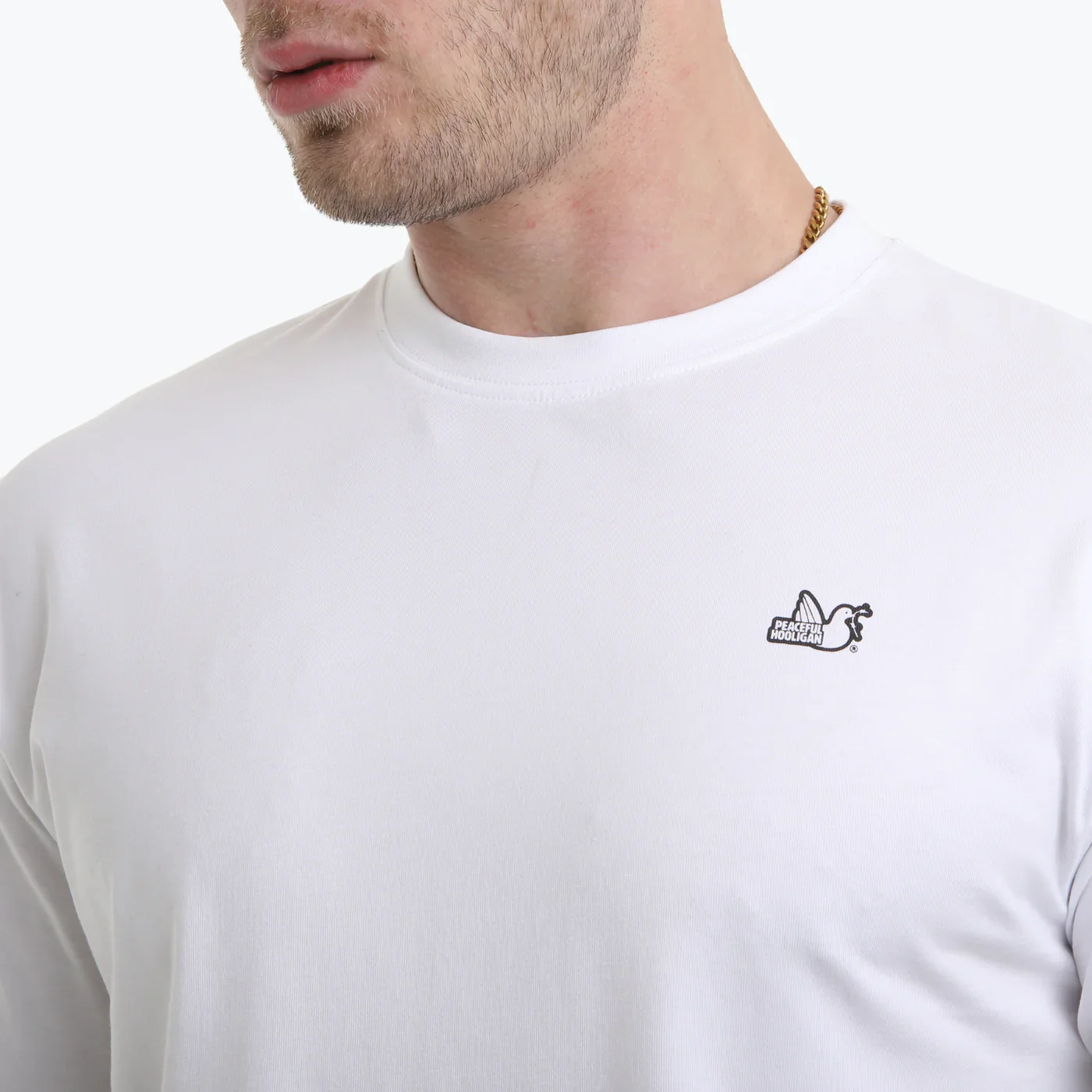 Peaceful Hooligan Trainspotters T-Shirt White - Image 2