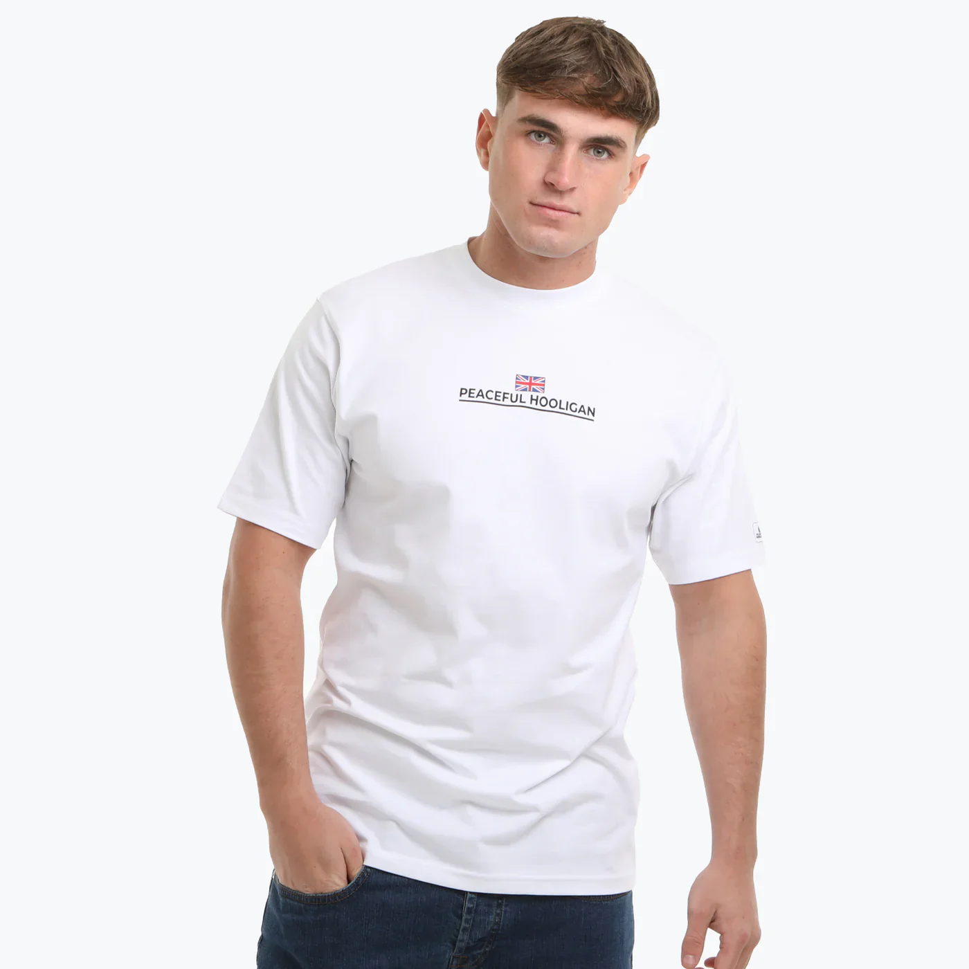 Peaceful Hooligan Union T-Shirt White