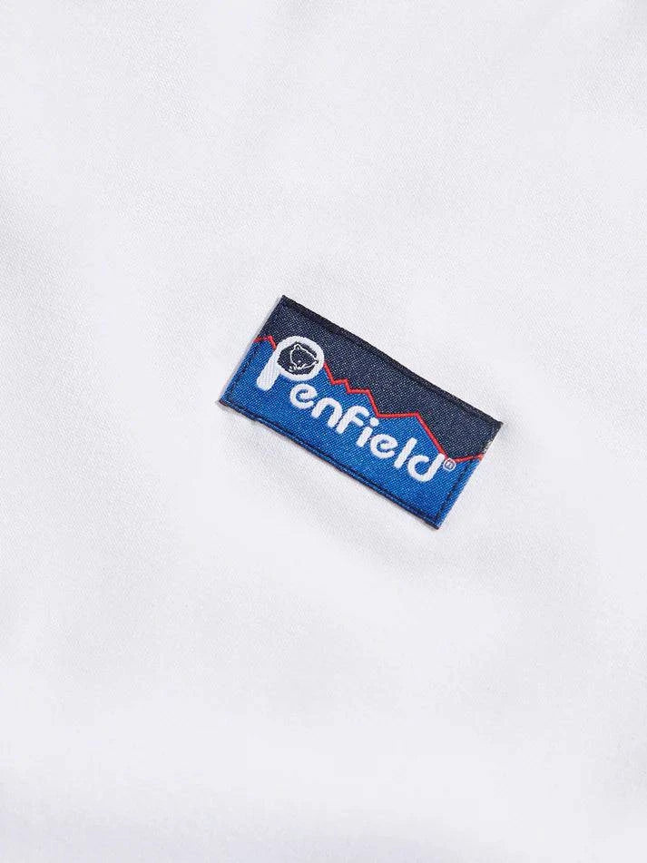 Penfield Fishing Bear T-Shirt Bright White - Image 4