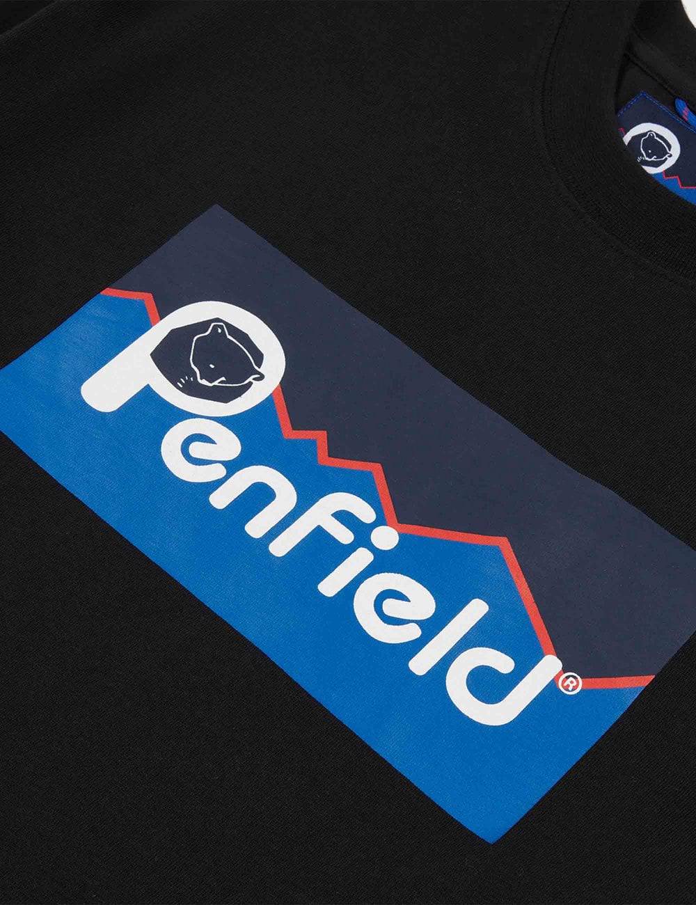 Penfield Original Logo T-Shirt Black - Image 2
