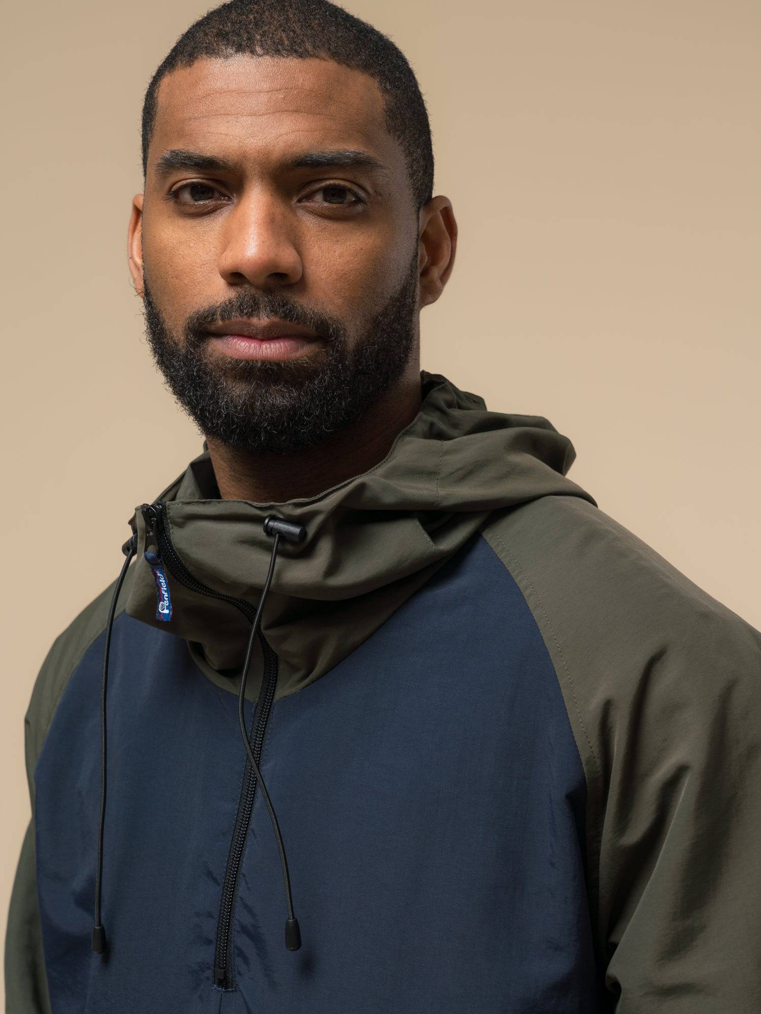 Penfield Pac Jac – Packable Anorak in Forest Green/Navy - Image 7