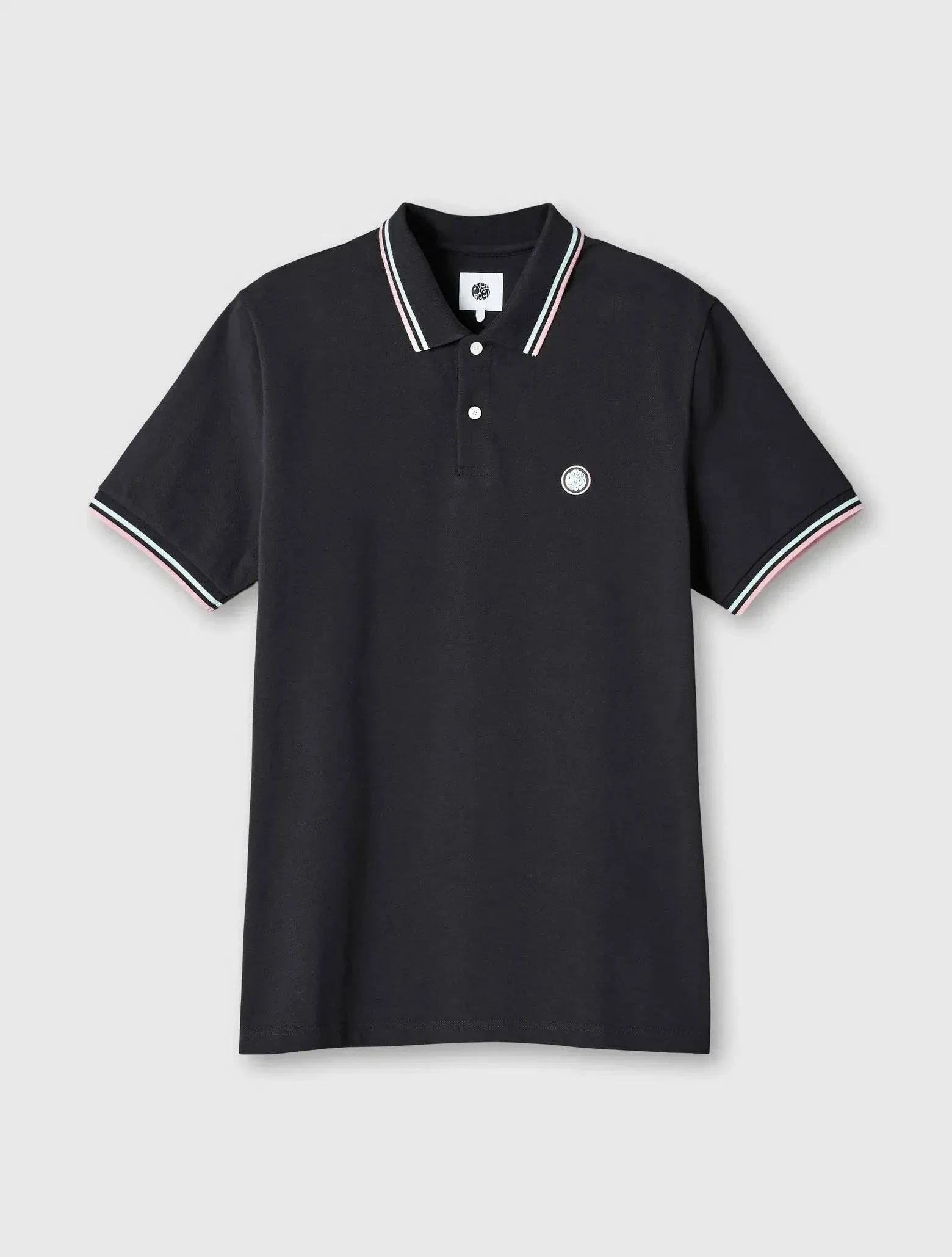 Pretty Green Barton Polo In Black - Image 2