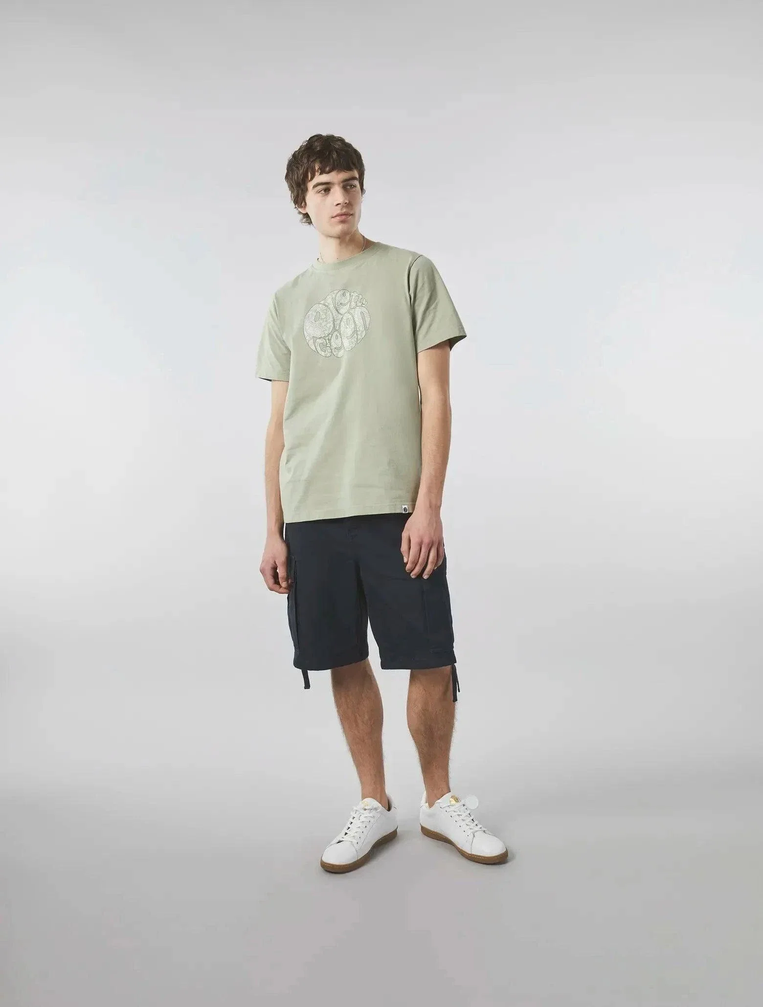 Pretty Green Bay Paisley Logo T-Shirt In Green - Image 3