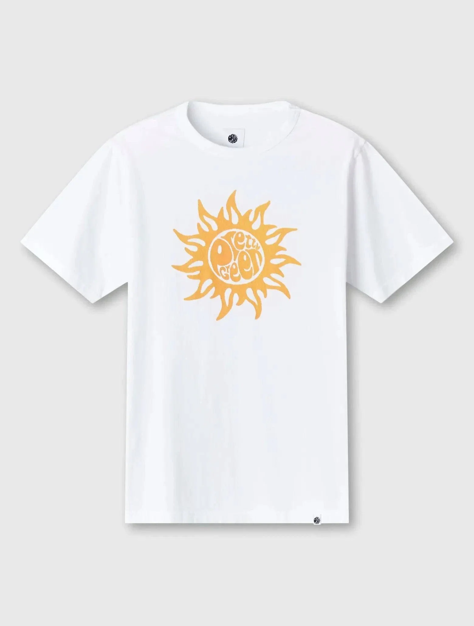 Pretty Green Blotter T-Shirt In White - Image 3