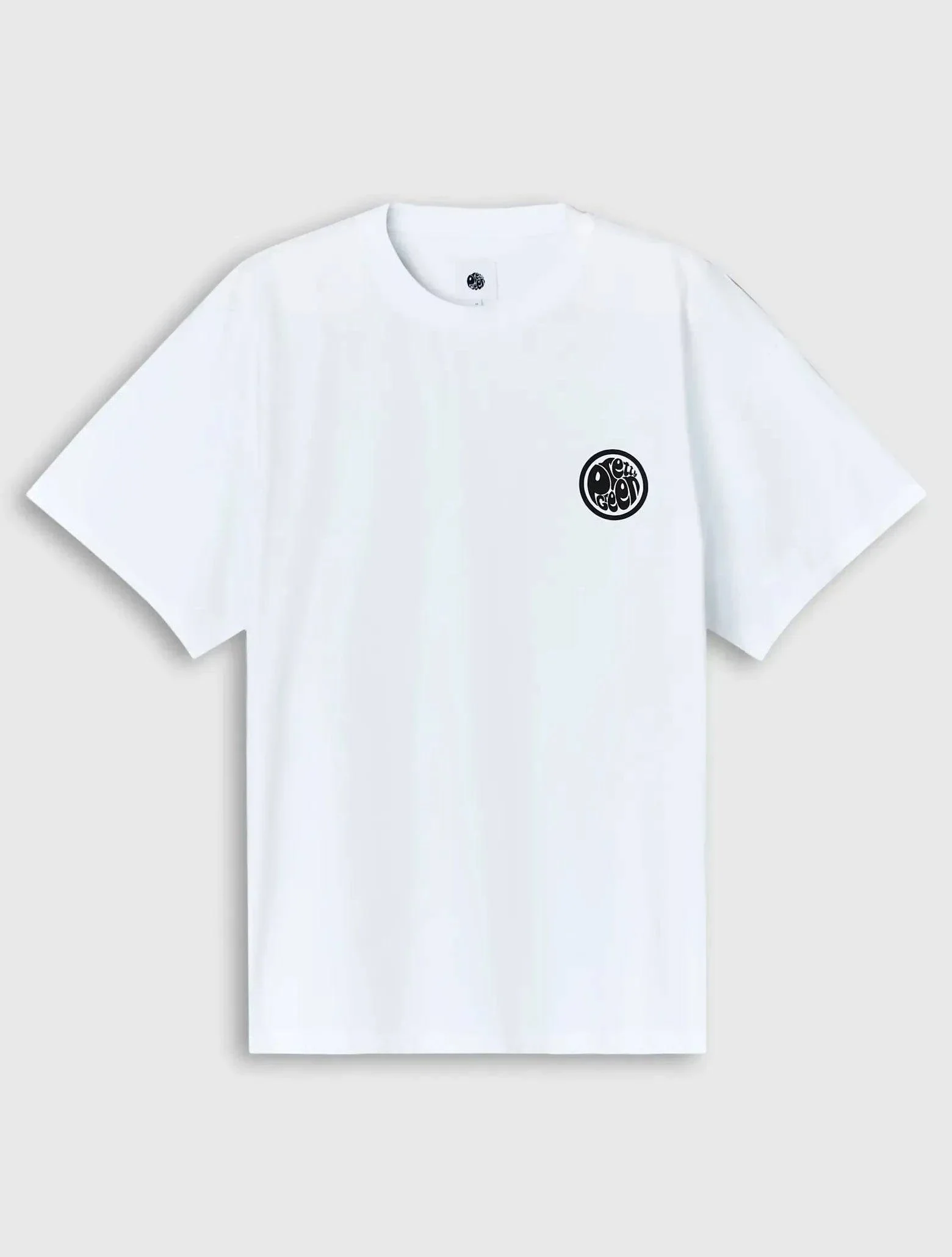 Pretty Green Franklin Oversized T-Shirt In White - Image 3
