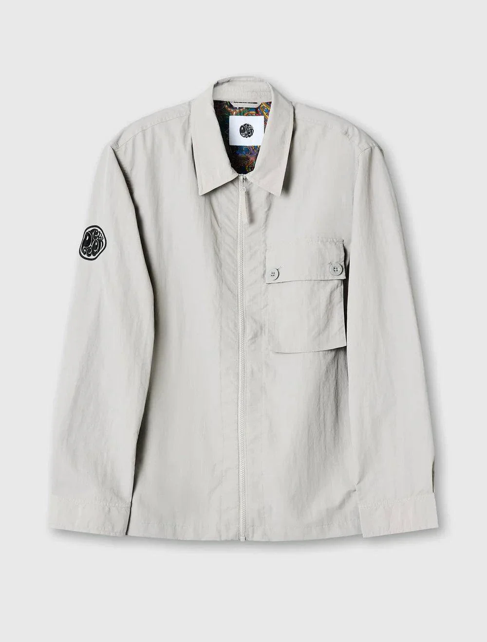 Pretty Green Heaton Overshirt Grey