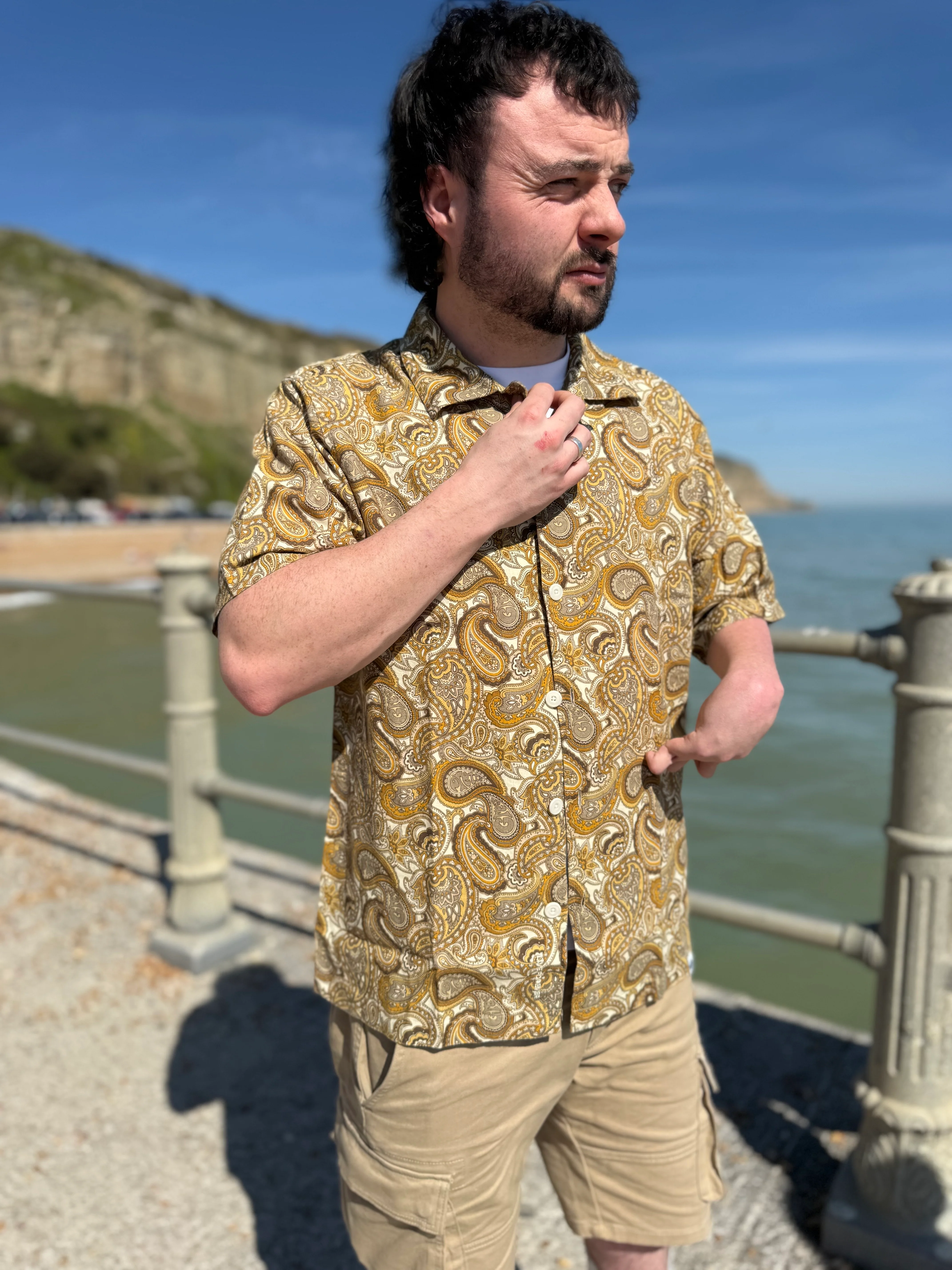 Pretty Green Hermosa Paisley Shirt - Image 2