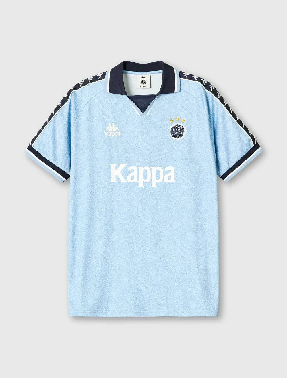 Pretty Green Home Maine Road Football Top Sky Blue