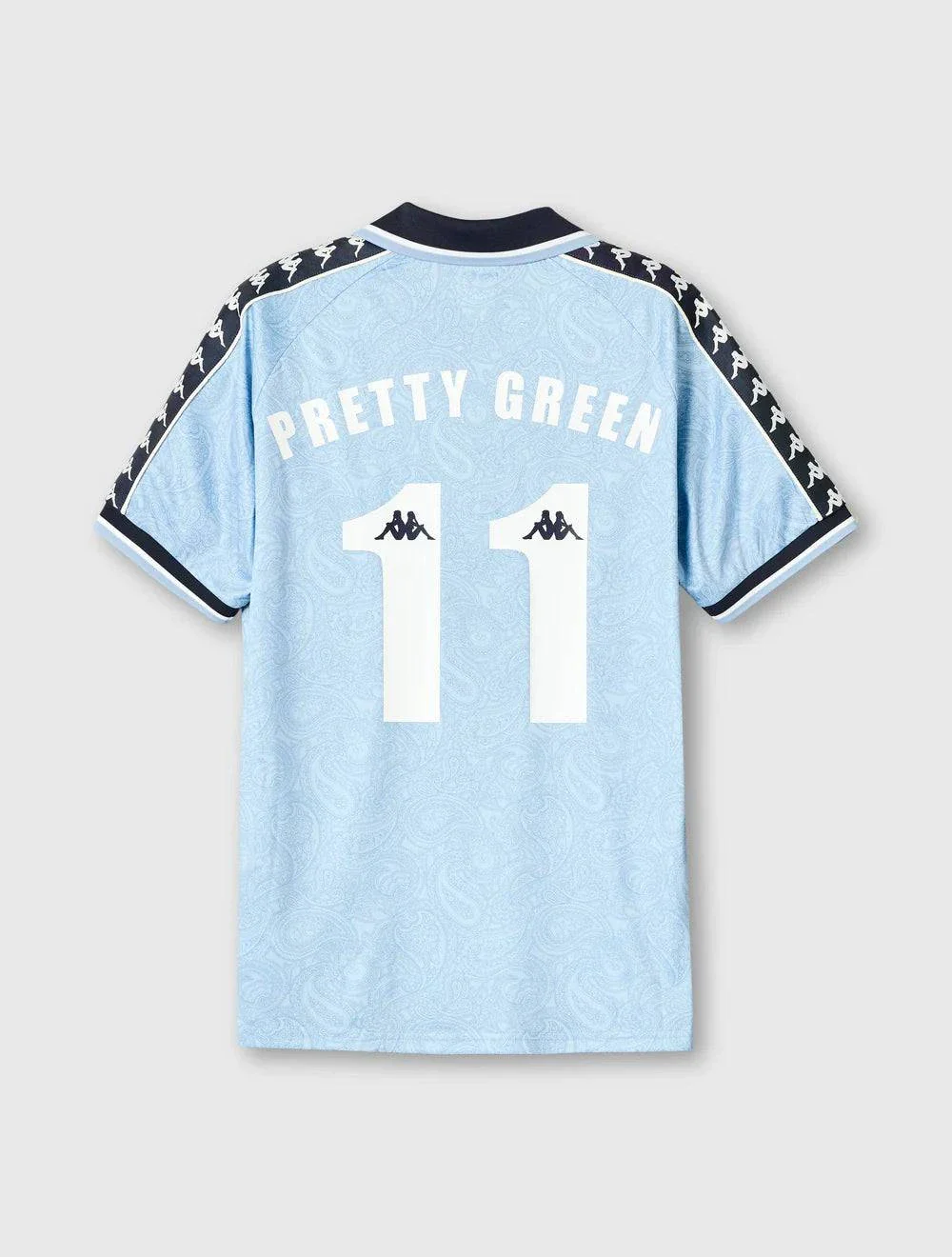 Pretty Green Home Maine Road Football Top Sky Blue - Image 4