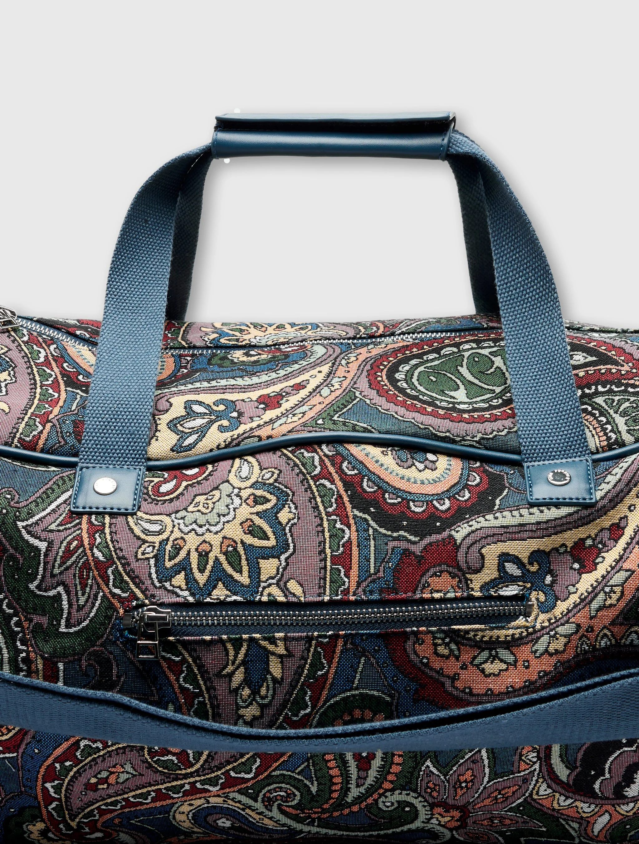 Pretty Green House Paisley Jacquard Holdall - Image 5