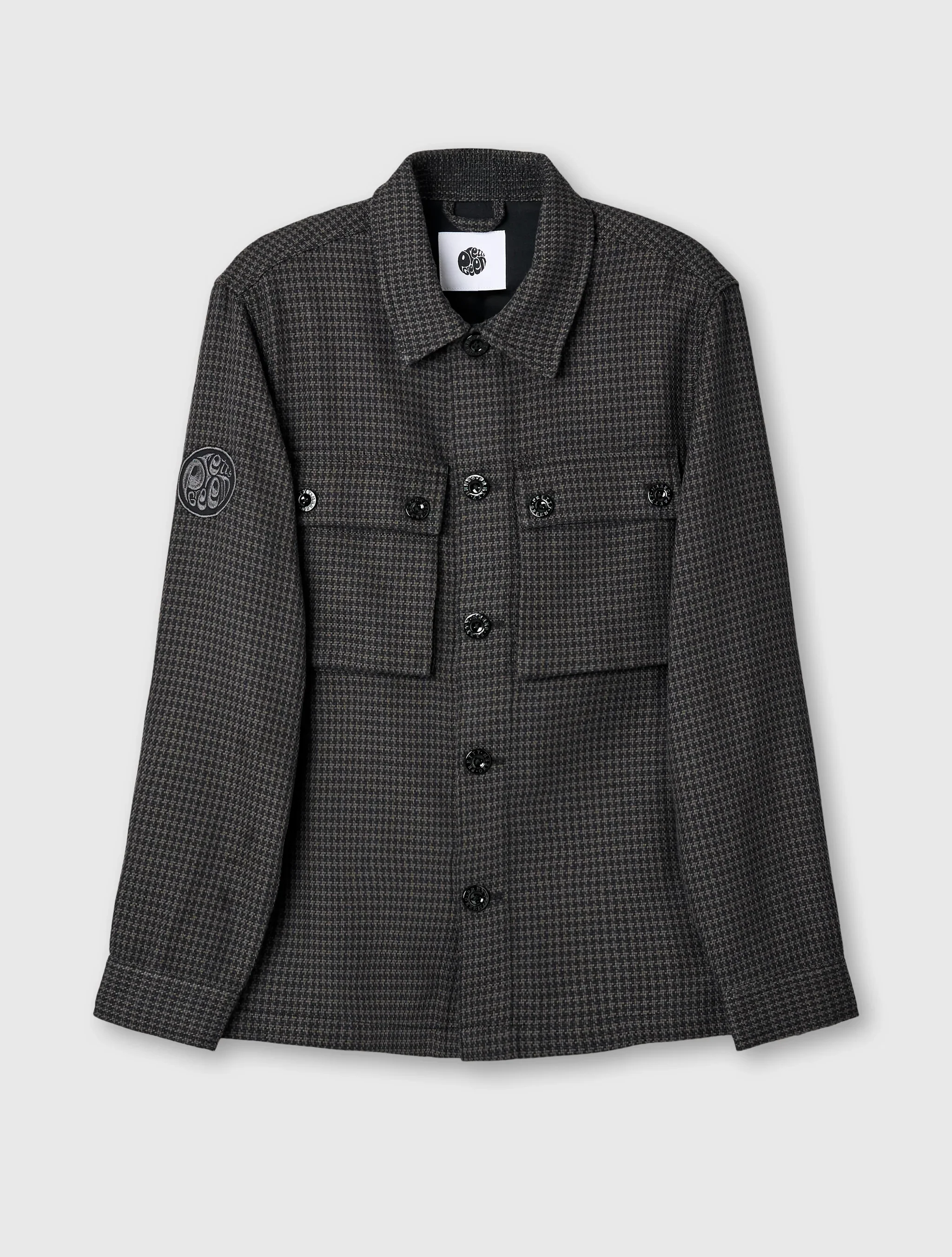 Pretty Green Kilburn Overshirt Black - Image 2