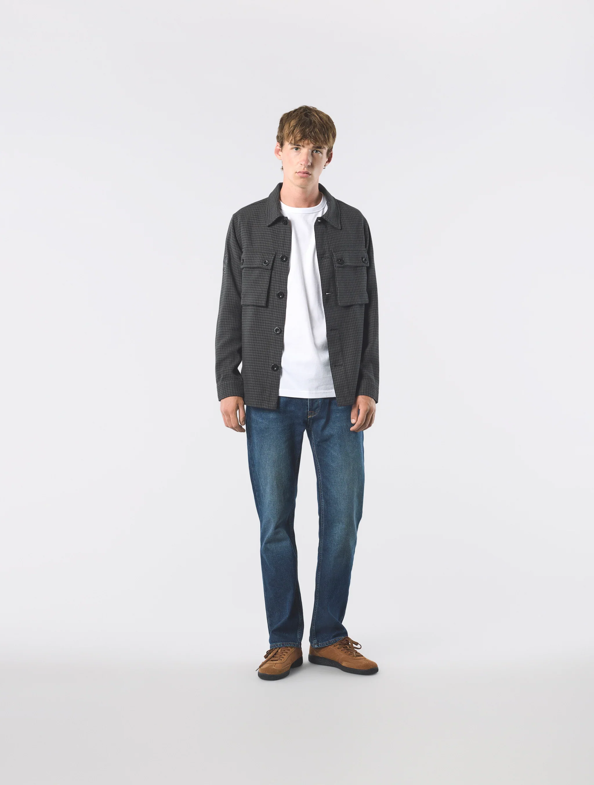 Pretty Green Kilburn Overshirt Black - Image 3