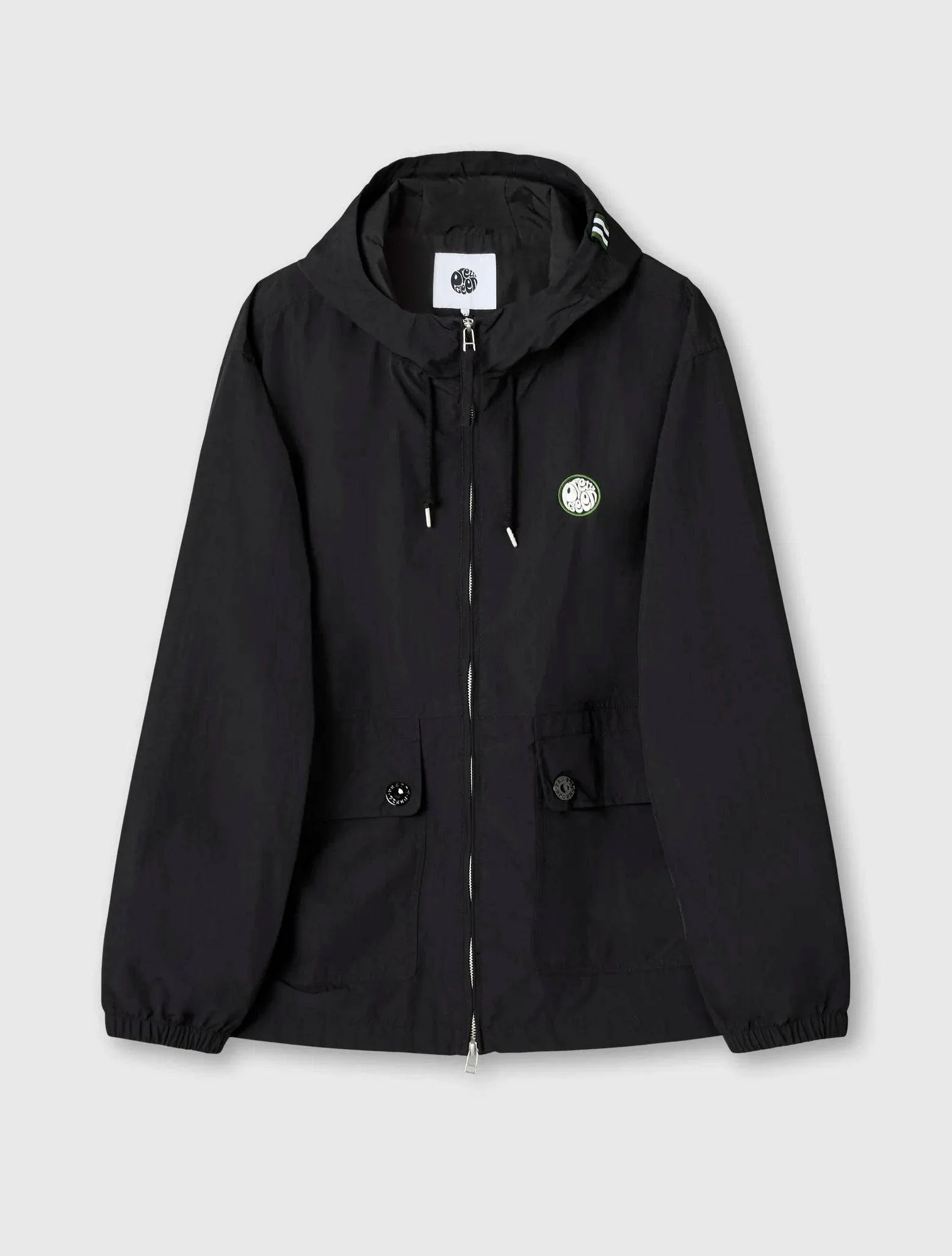 Pretty Green Live Forever Zip Up Jacket In Black - Image 2
