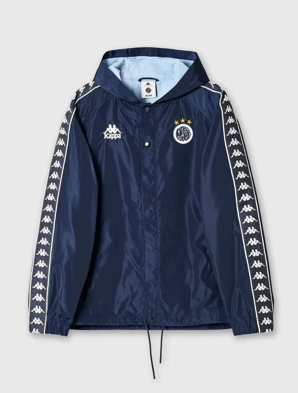 Pretty Green Maine Road Hooded Jacket Navy