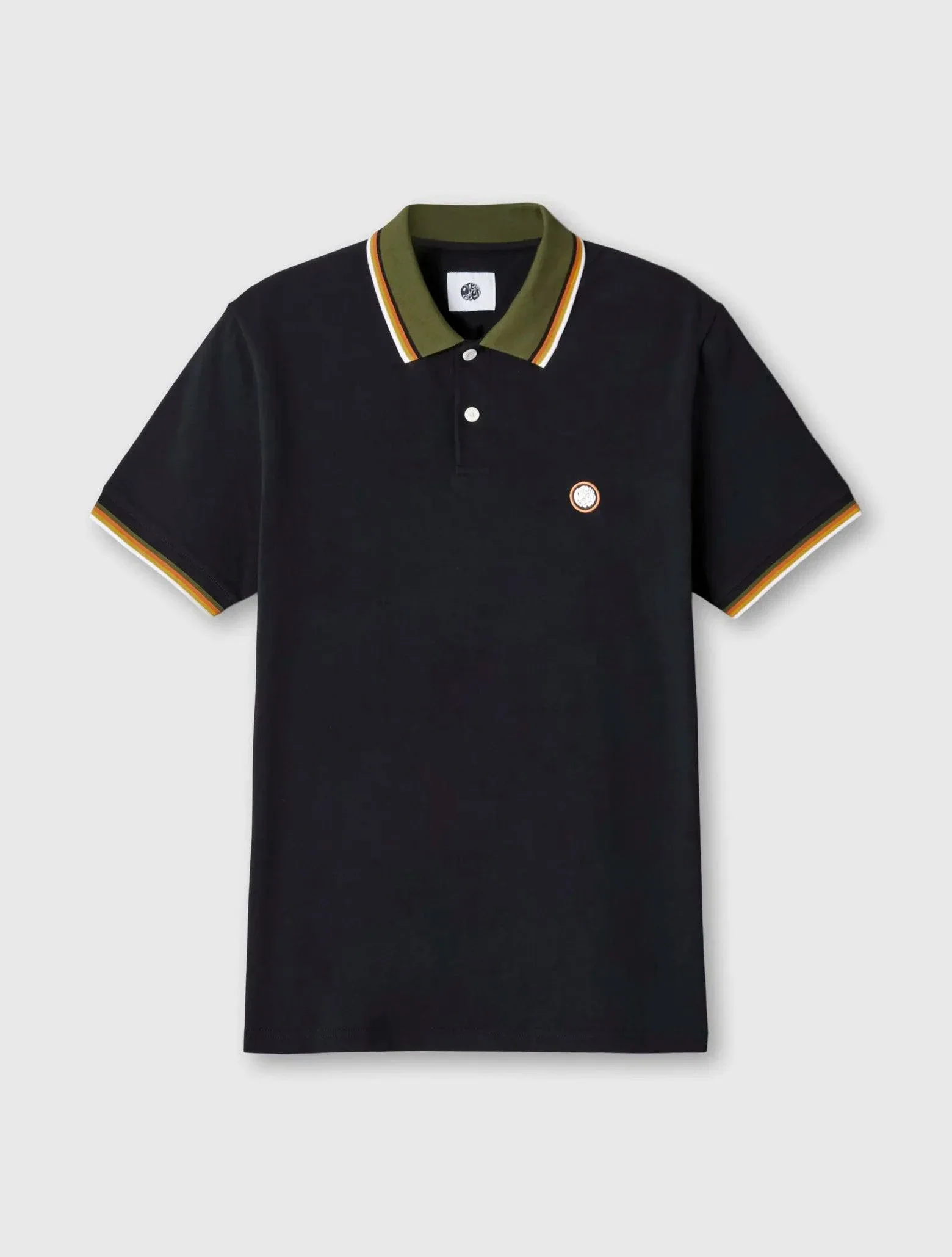 Pretty Green Pennington Polo In Black - Image 2
