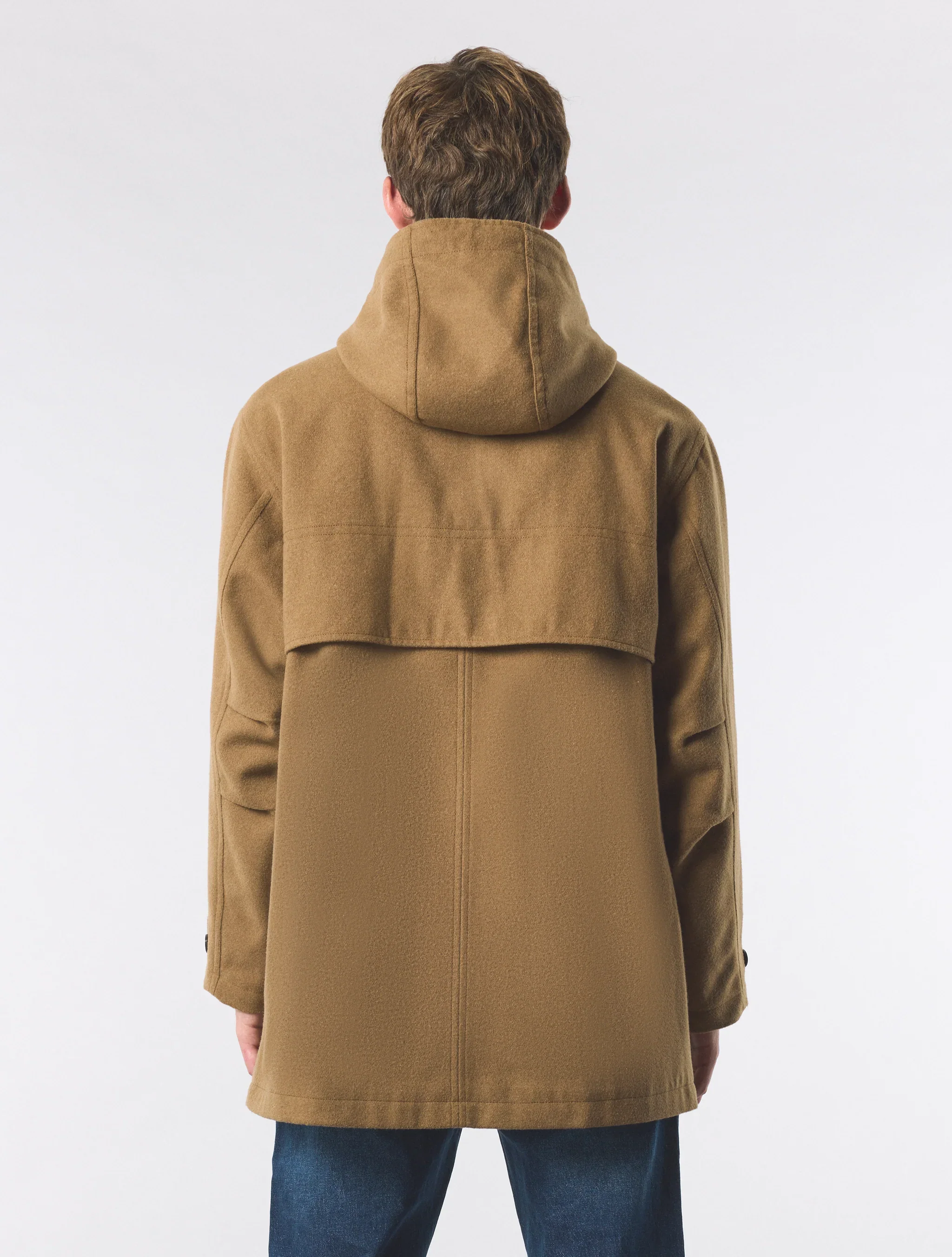 Pretty Green Randolph Duffle Coat Tan - Image 4