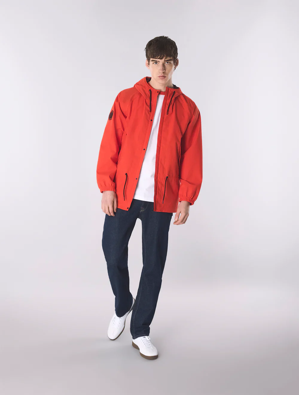 Pretty Green Resonance Water Reactive Jacket Red - Image 2
