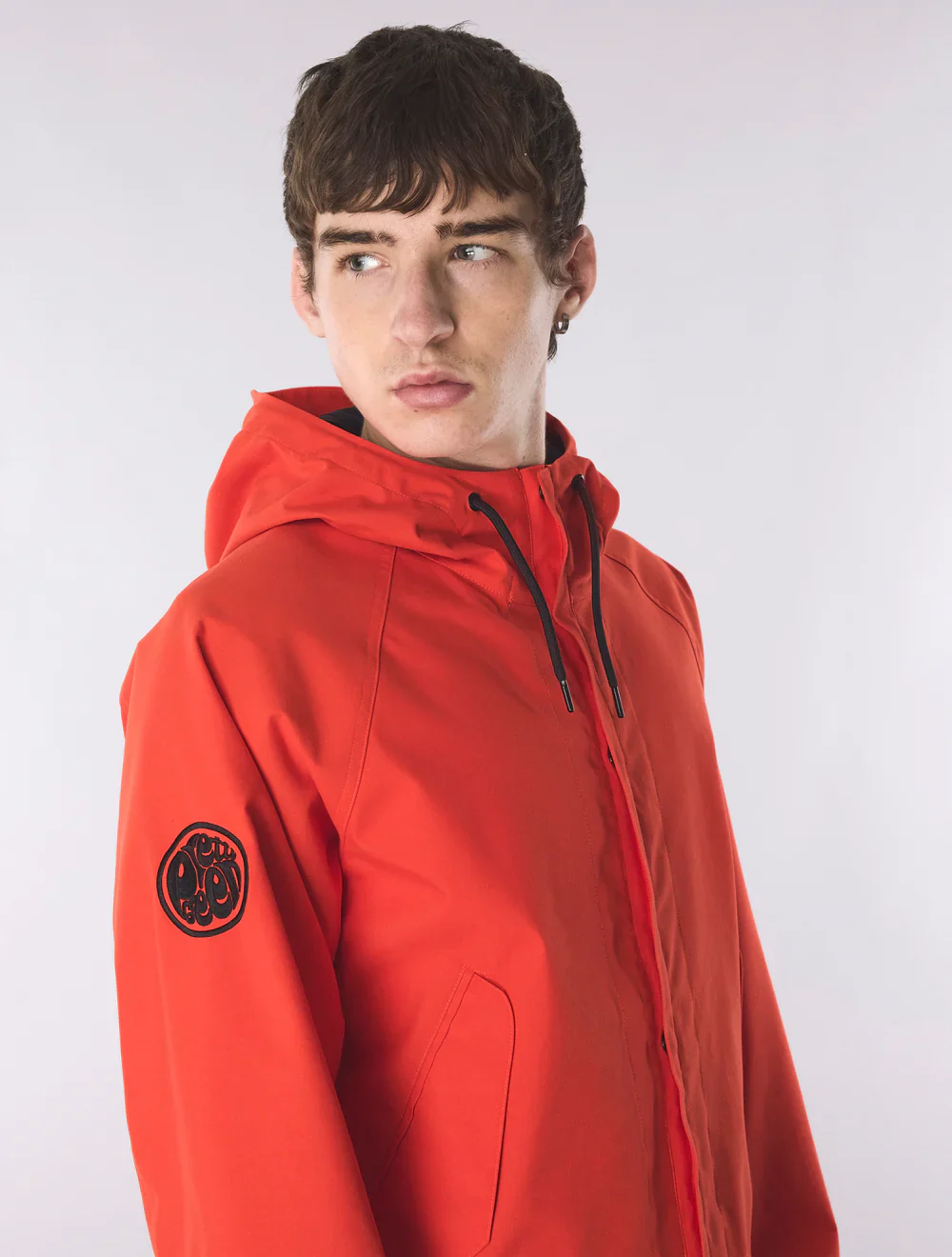 Pretty Green Resonance Water Reactive Jacket Red - Image 4