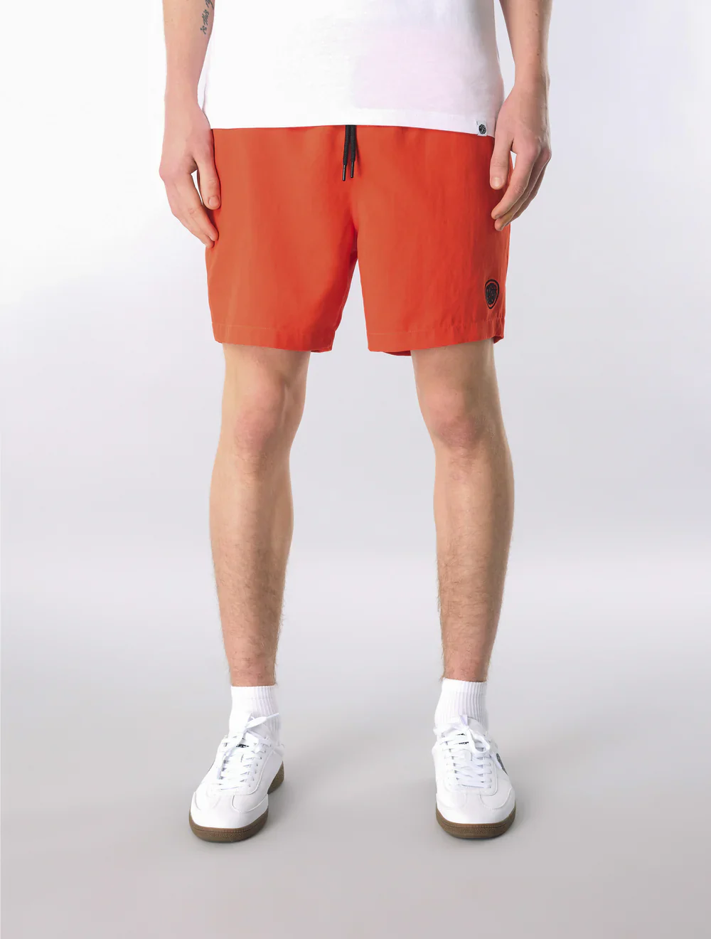 Pretty Green Resonance Water Reactive Swim Shorts Red - Image 3